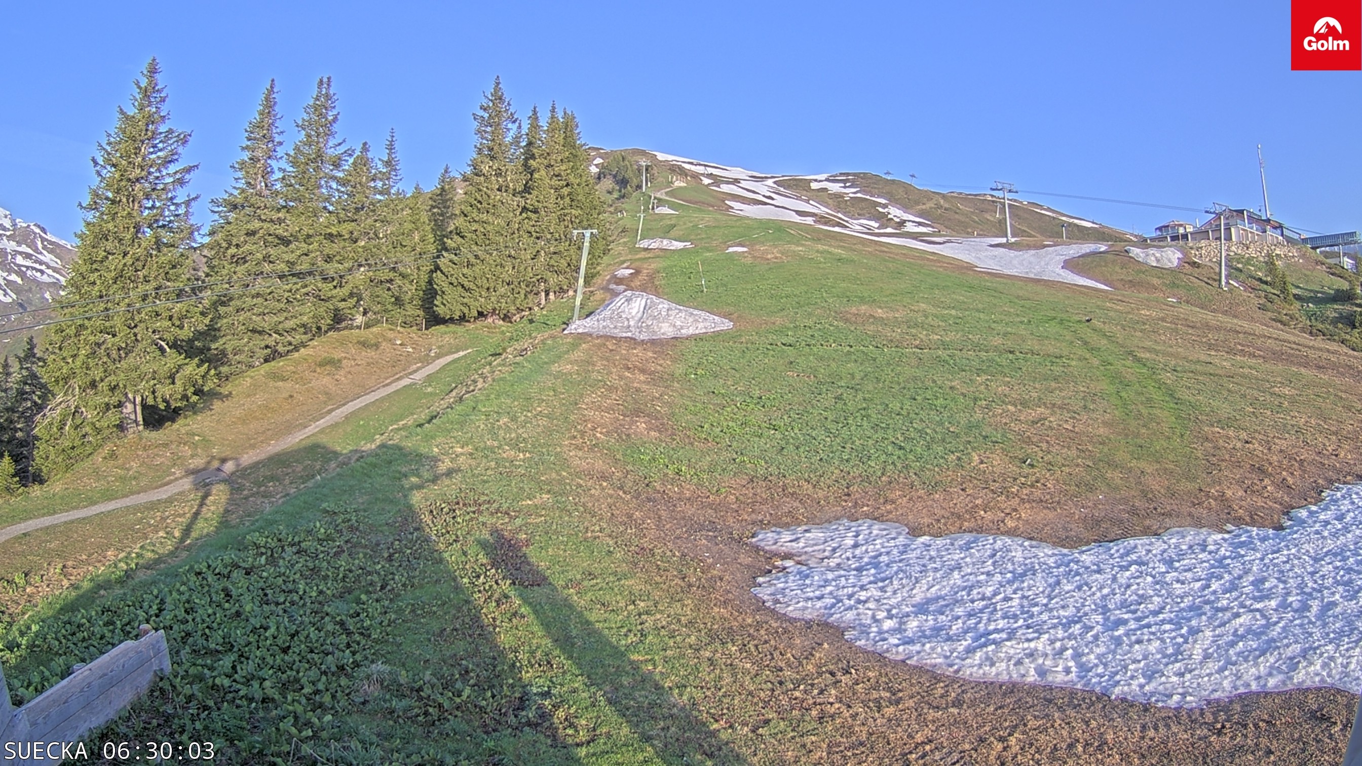 Archiv Foto Webcam Golm in Vorarlberg