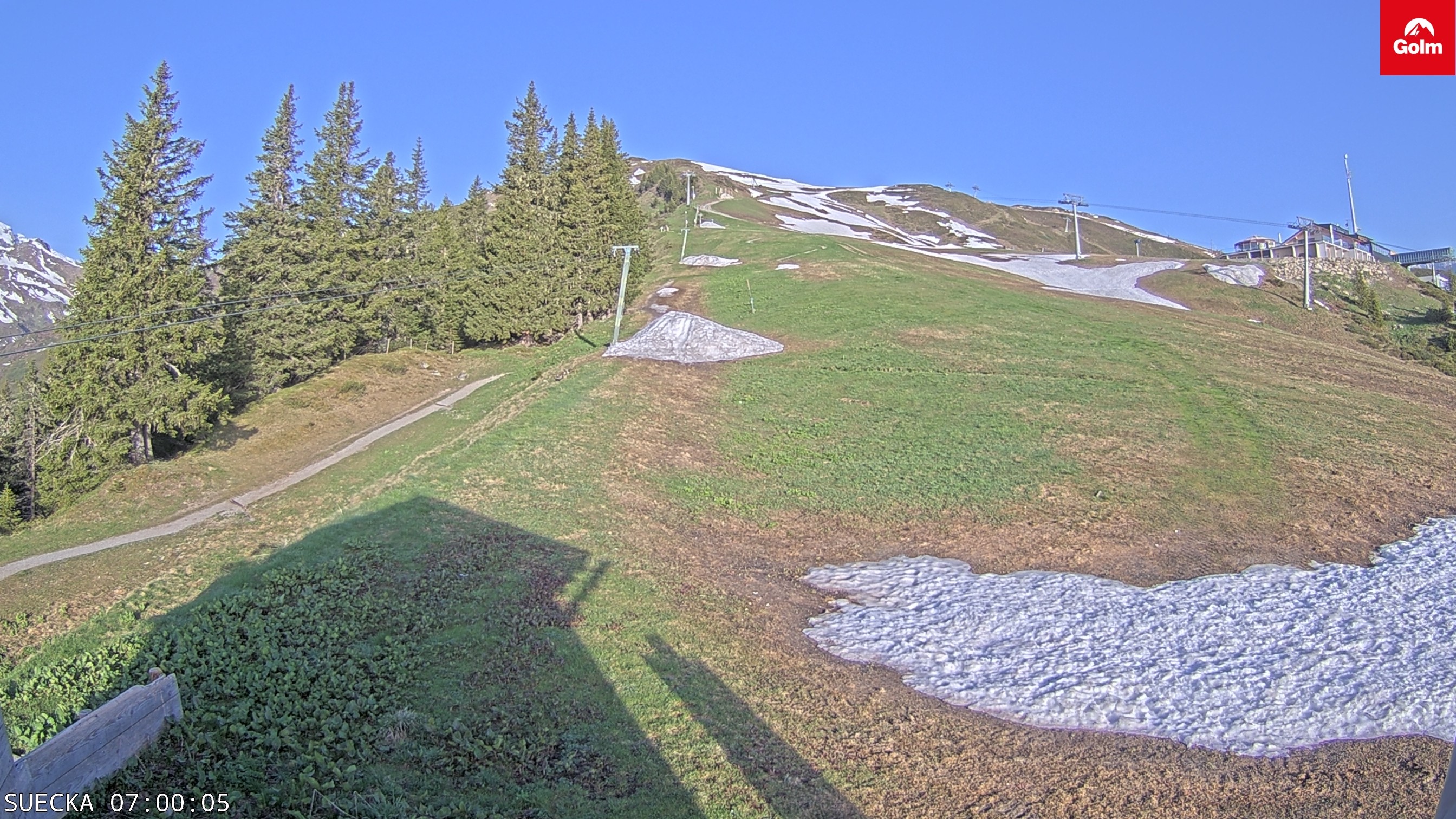 Archiv Foto Webcam Golm in Vorarlberg