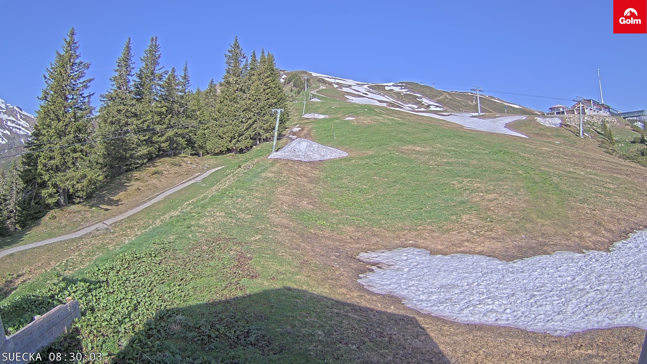 Archiv Foto Webcam Golm in Vorarlberg