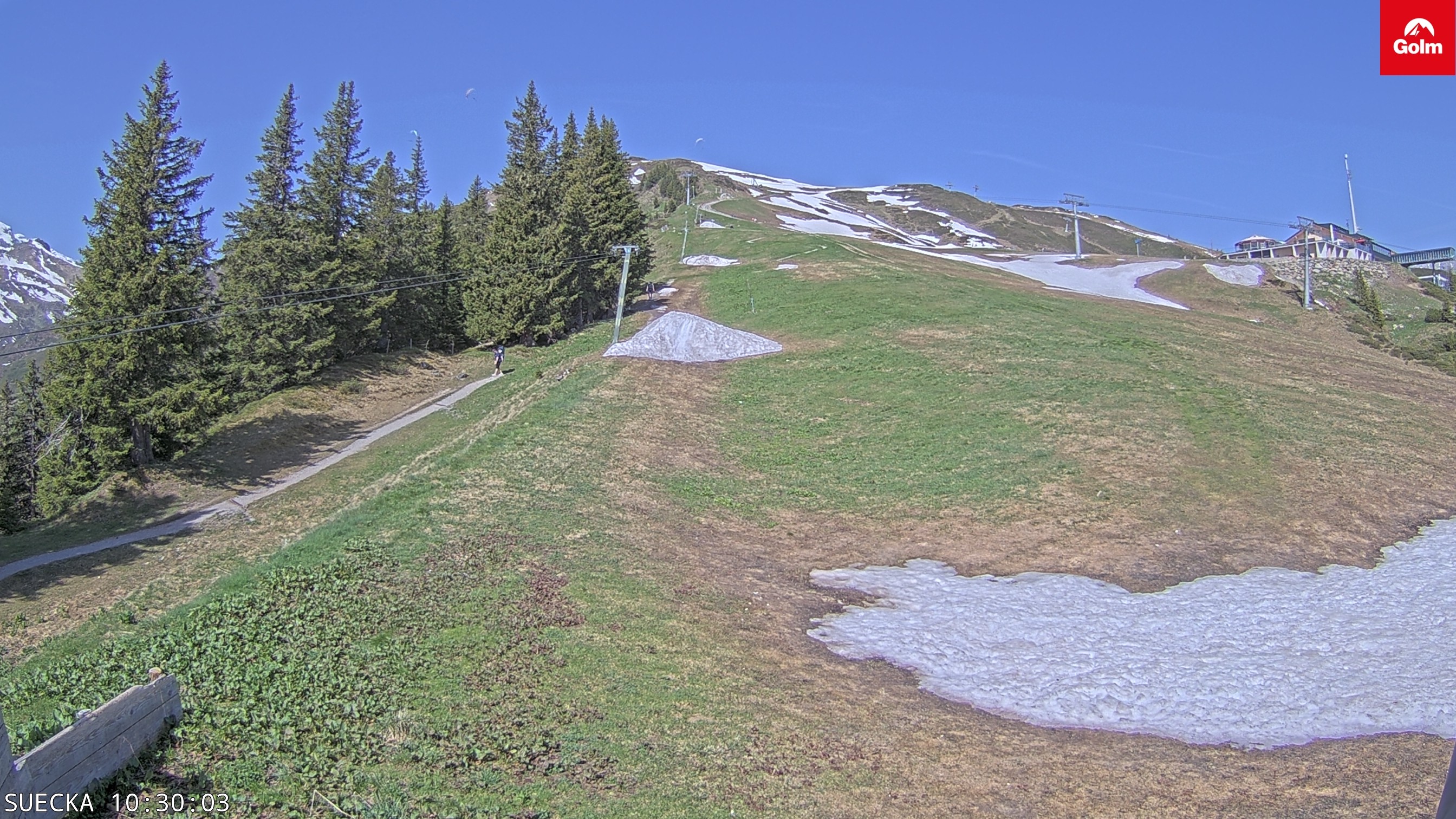 Archiv Foto Webcam Golm in Vorarlberg