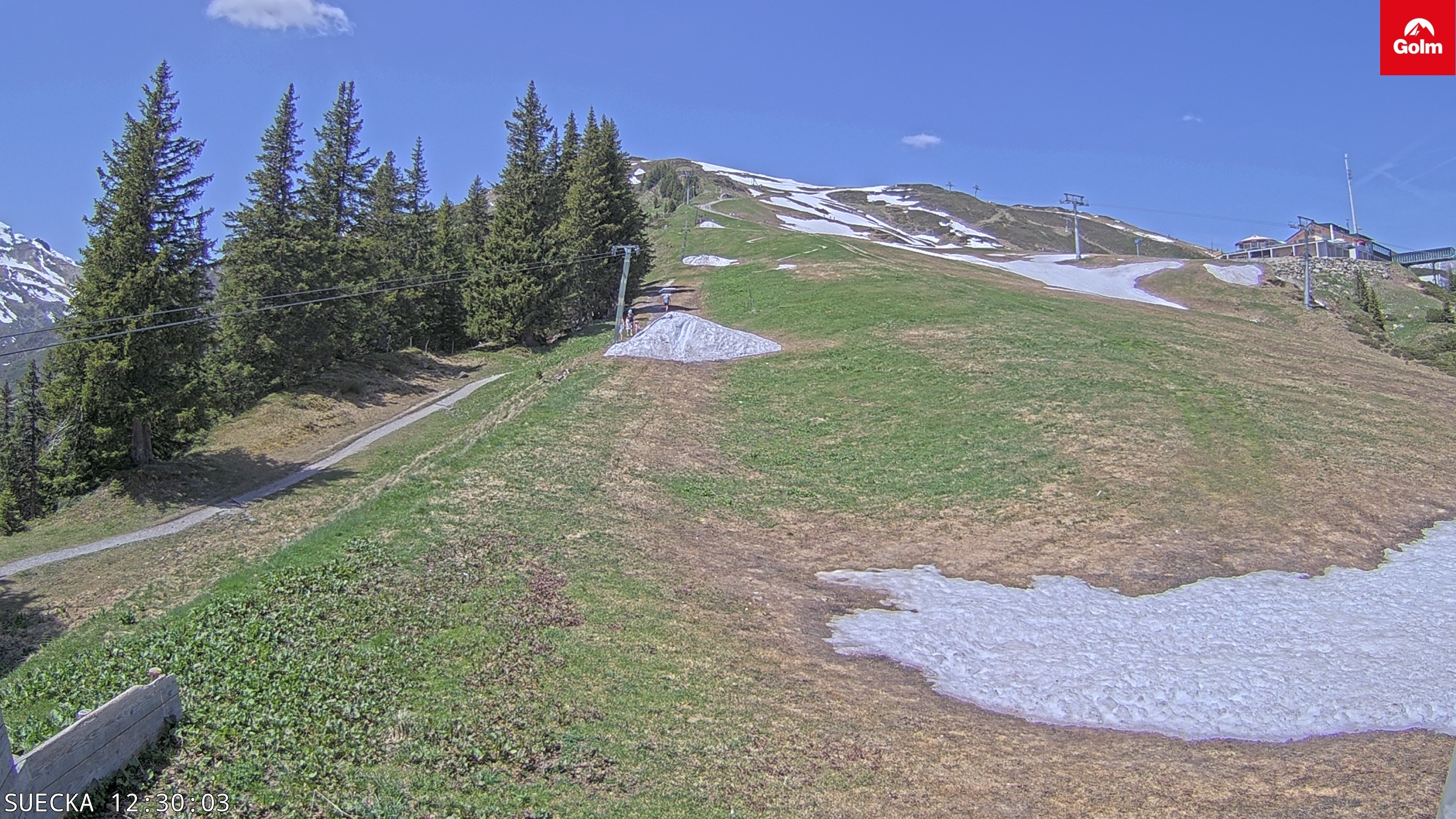 Archiv Foto Webcam Golm in Vorarlberg