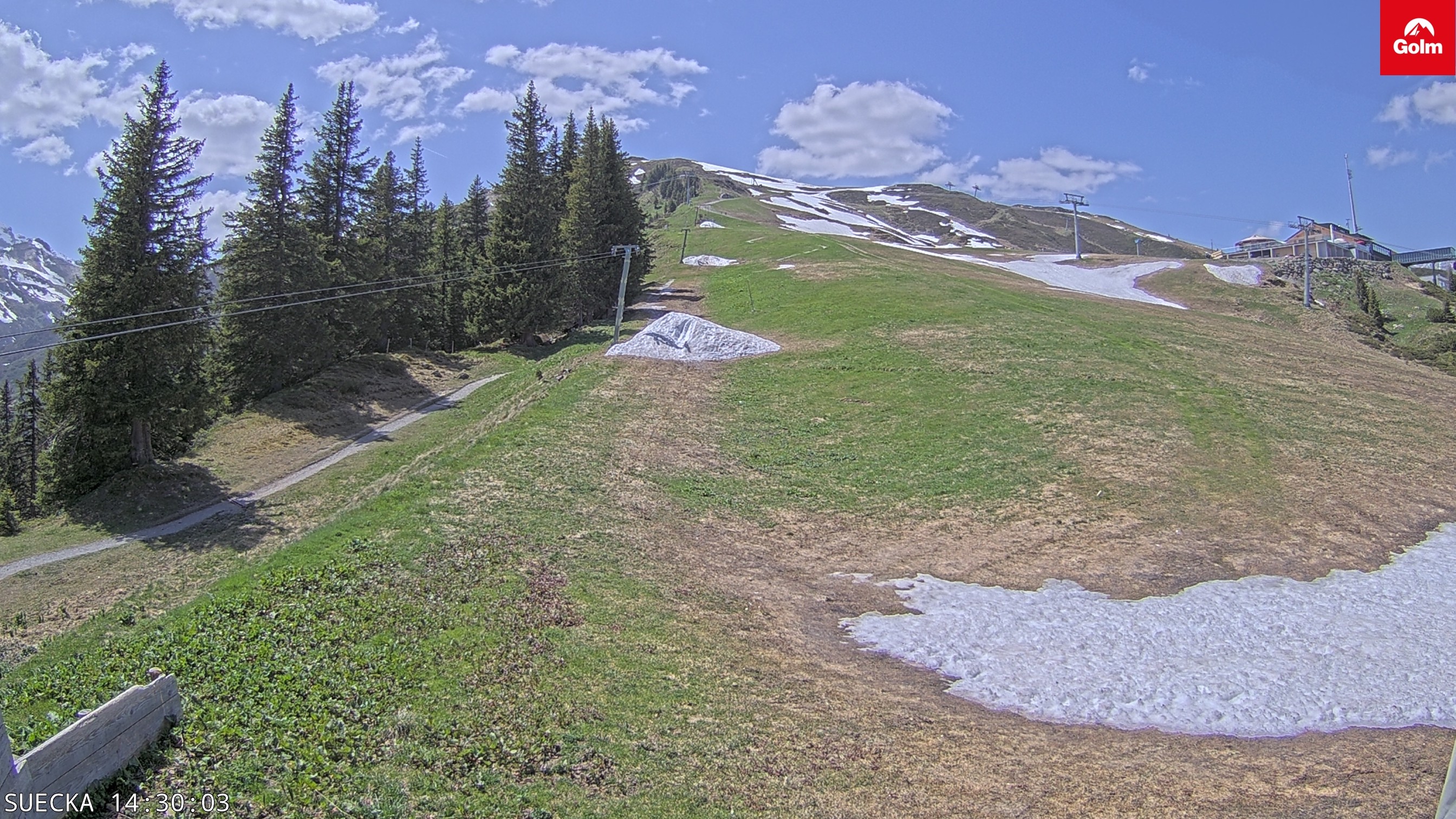 Archiv Foto Webcam Golm in Vorarlberg