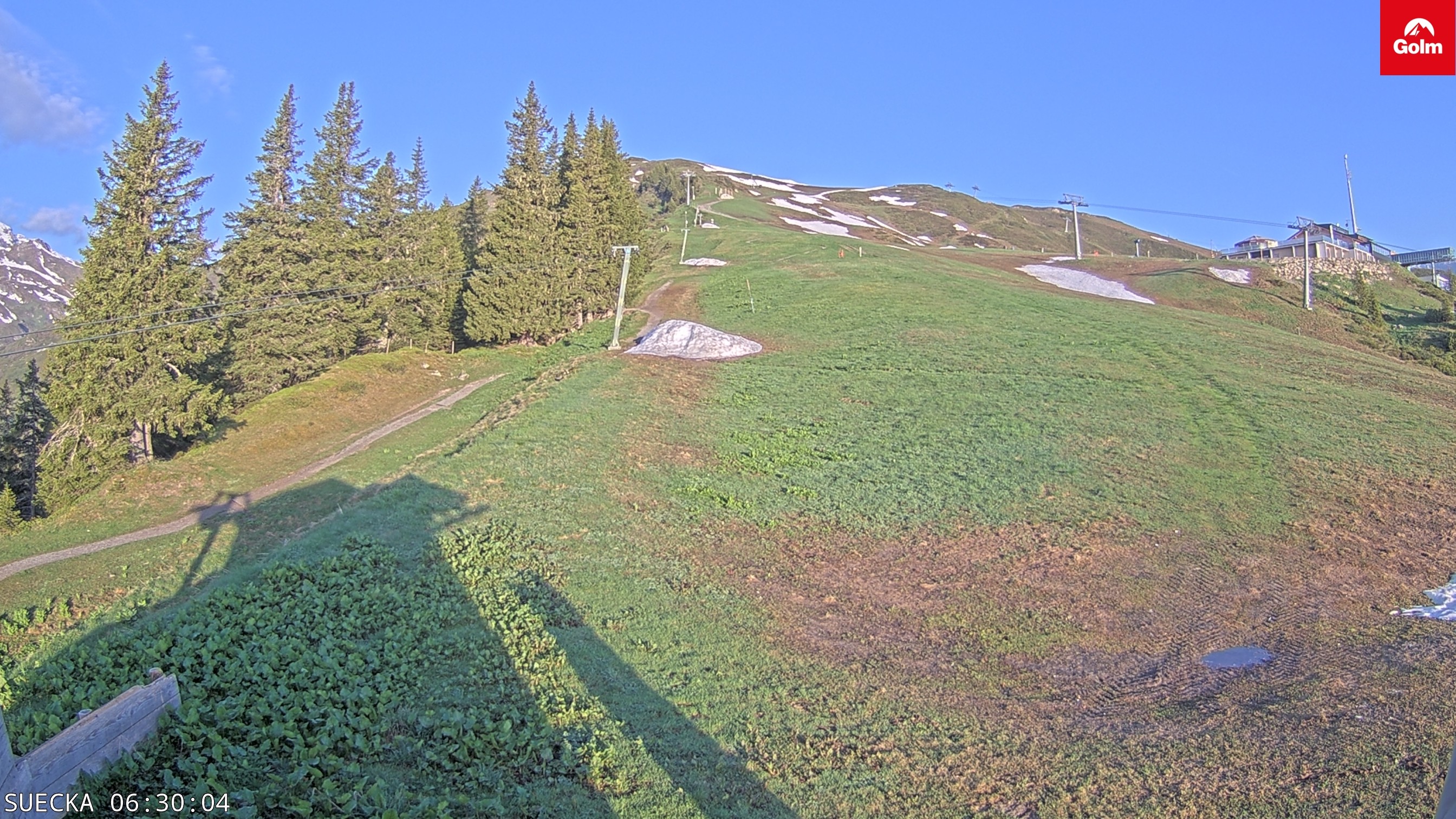 Archiv Foto Webcam Golm in Vorarlberg