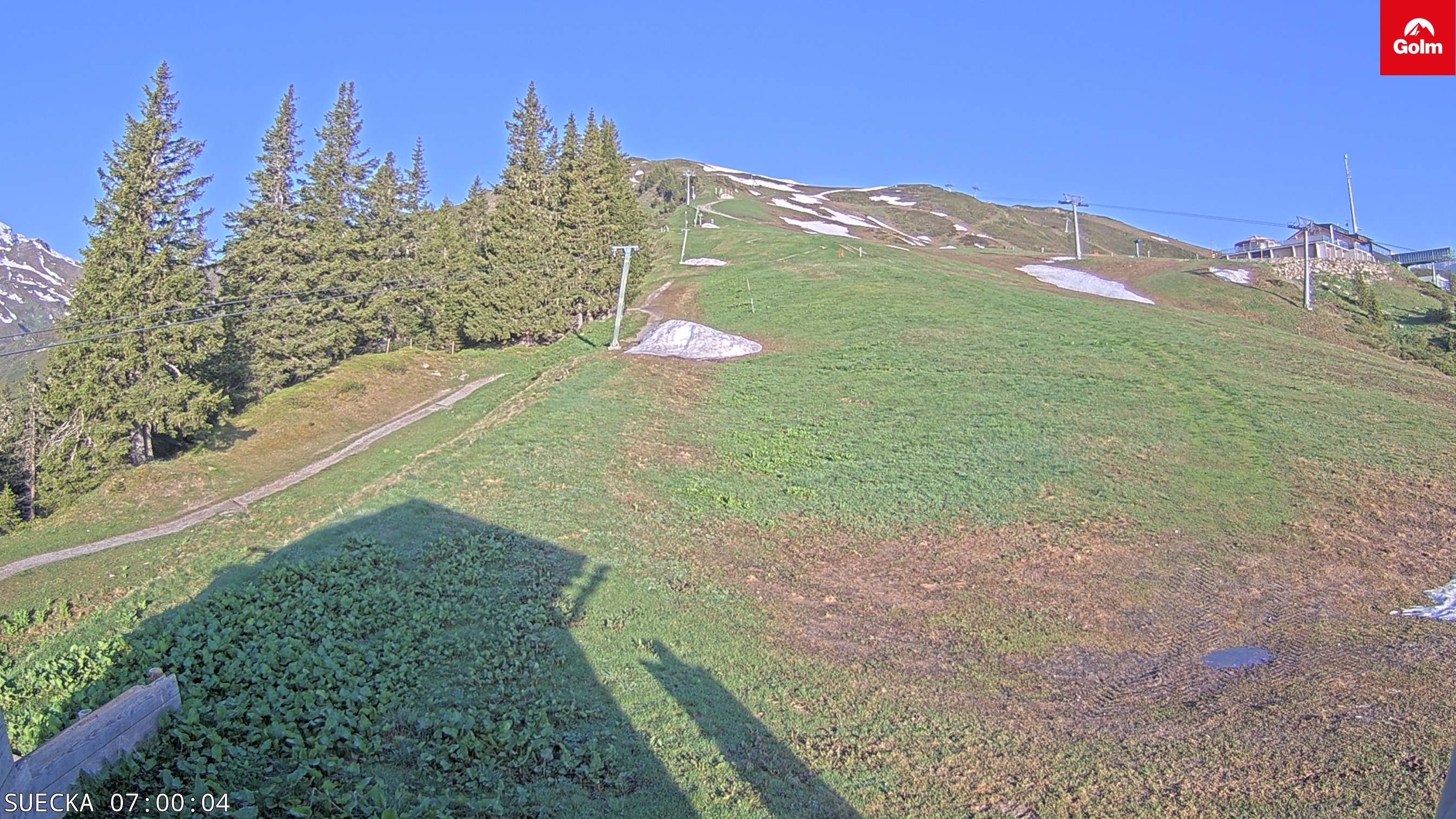 Archiv Foto Webcam Golm in Vorarlberg