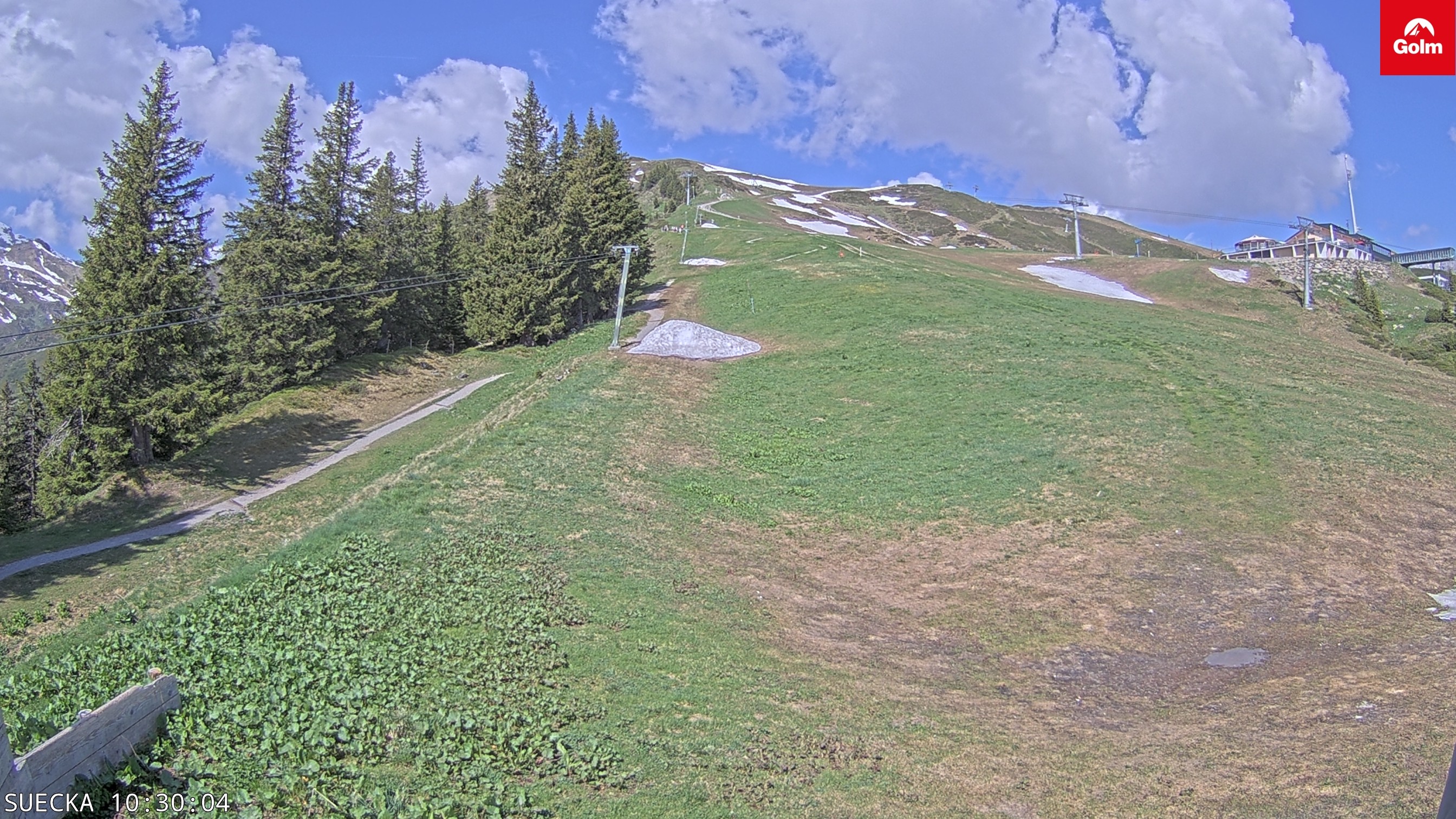 Archiv Foto Webcam Golm in Vorarlberg