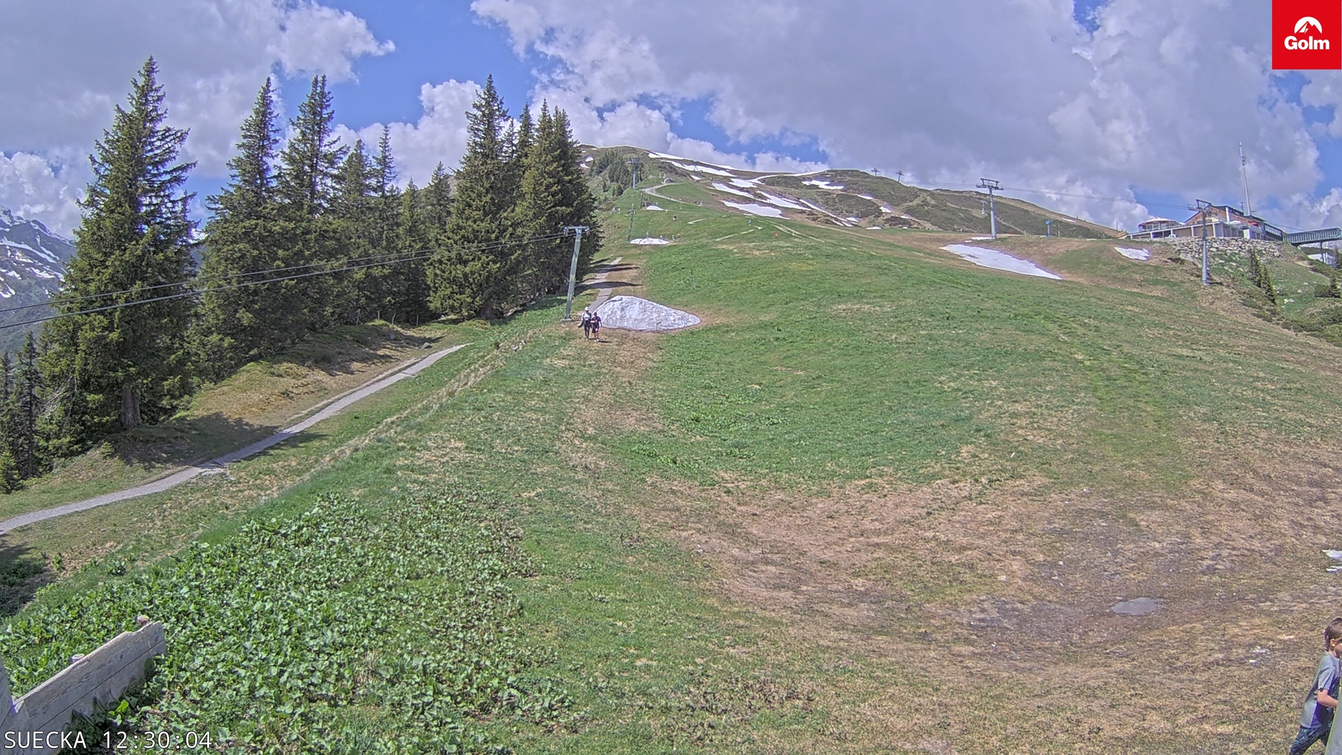 Archiv Foto Webcam Golm in Vorarlberg
