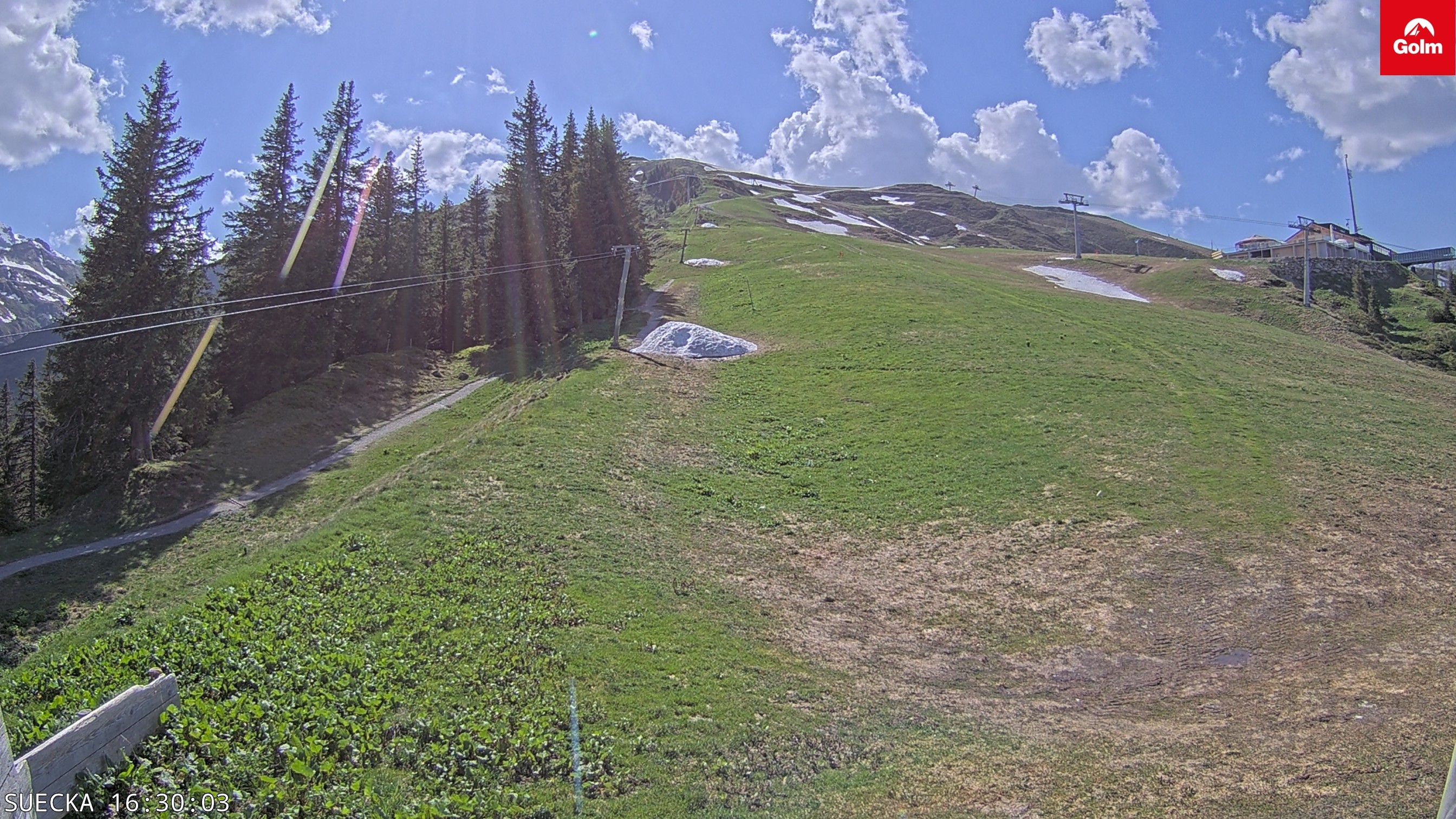 Archiv Foto Webcam Golm in Vorarlberg