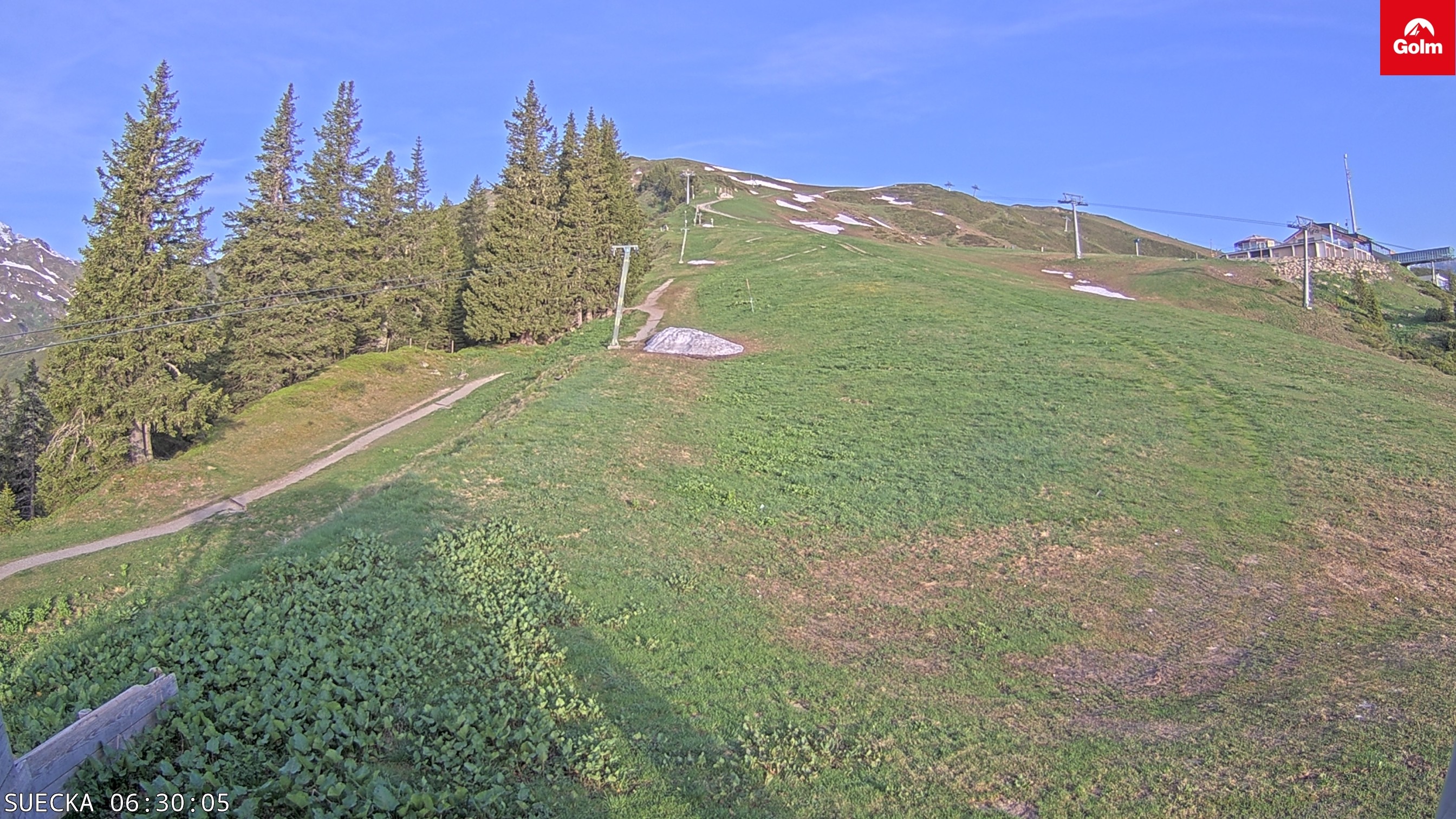 Archiv Foto Webcam Golm in Vorarlberg