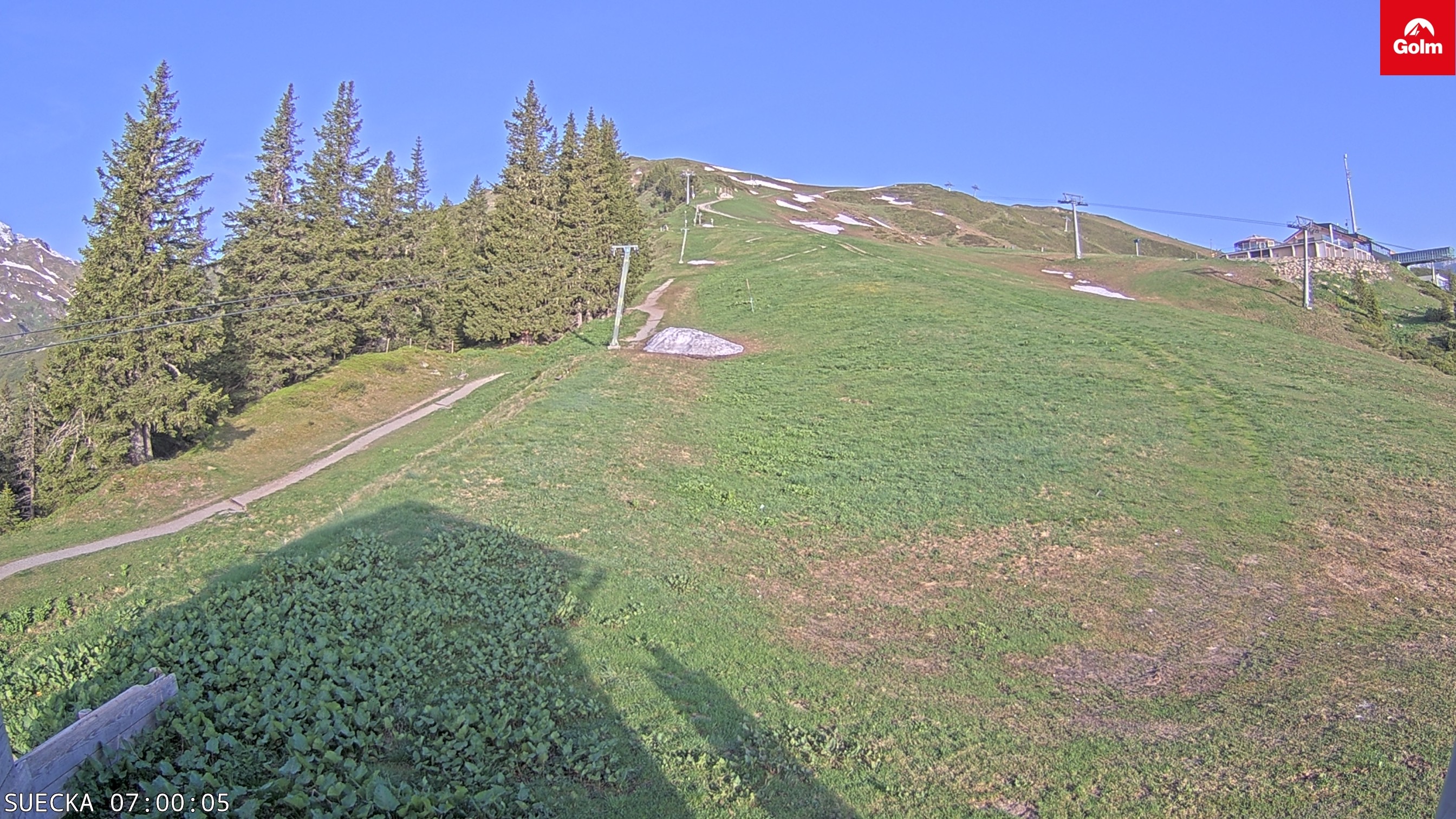 Archiv Foto Webcam Golm in Vorarlberg