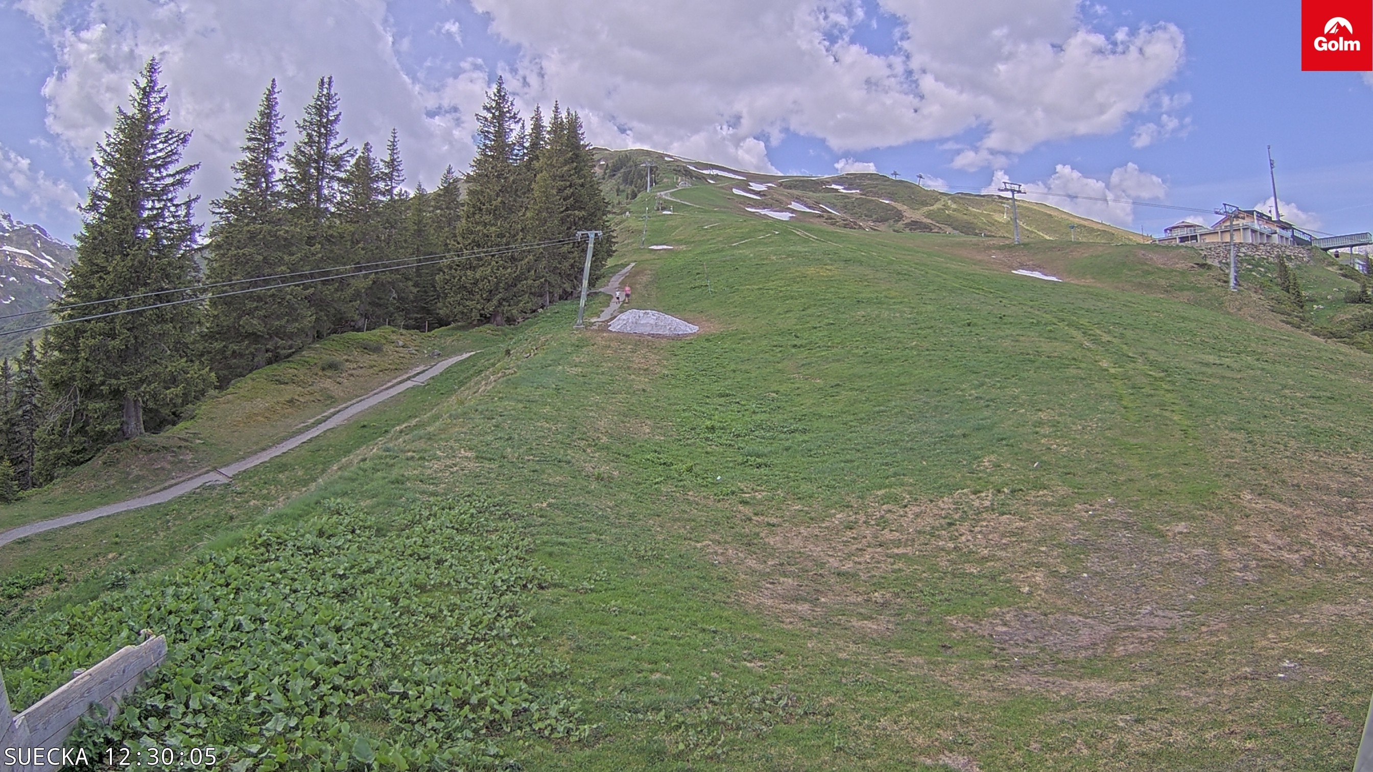 Archiv Foto Webcam Golm in Vorarlberg
