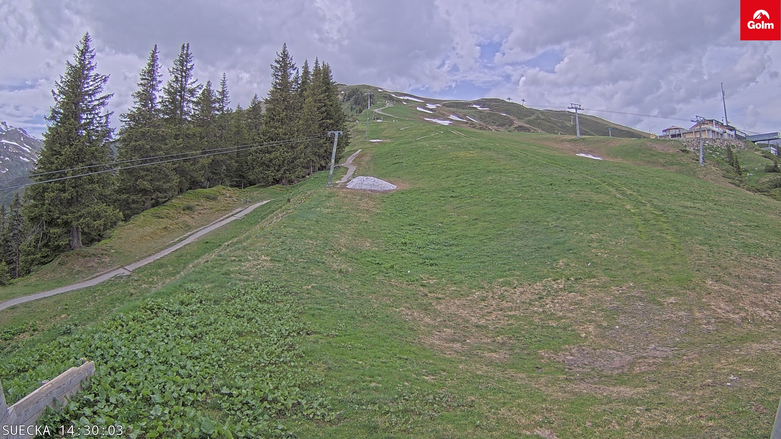 Archiv Foto Webcam Golm in Vorarlberg