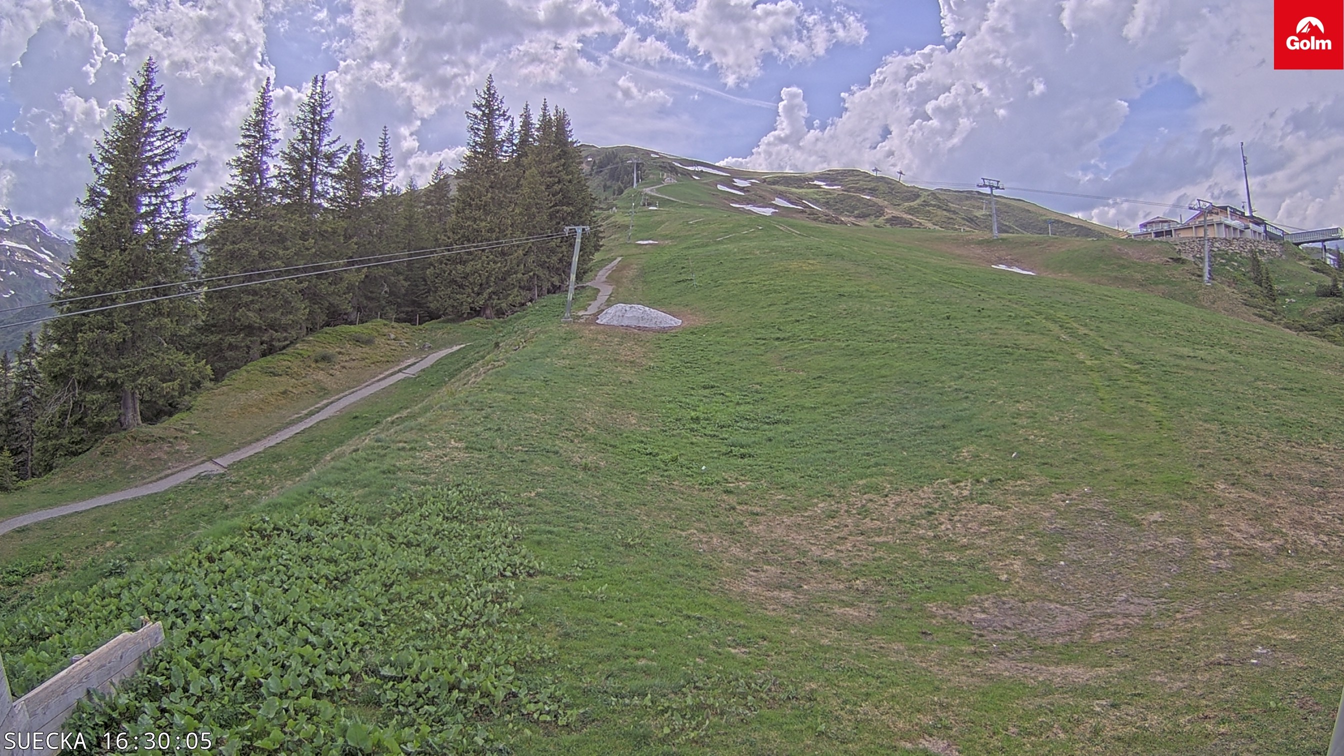 Archiv Foto Webcam Golm in Vorarlberg