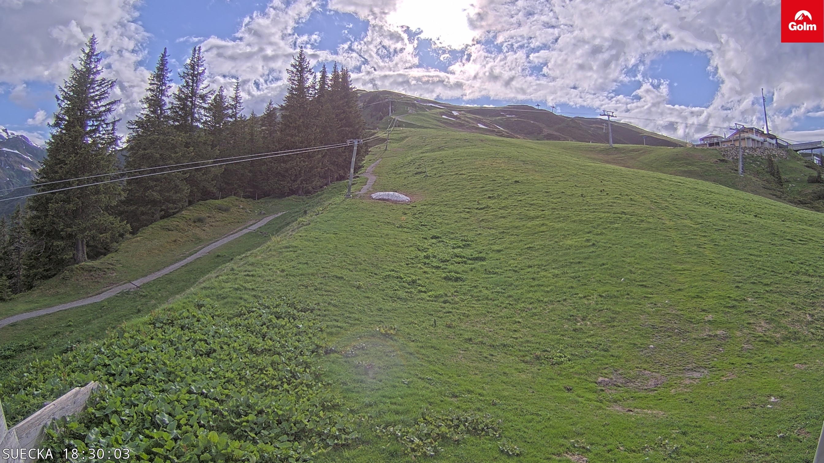 Archiv Foto Webcam Golm in Vorarlberg