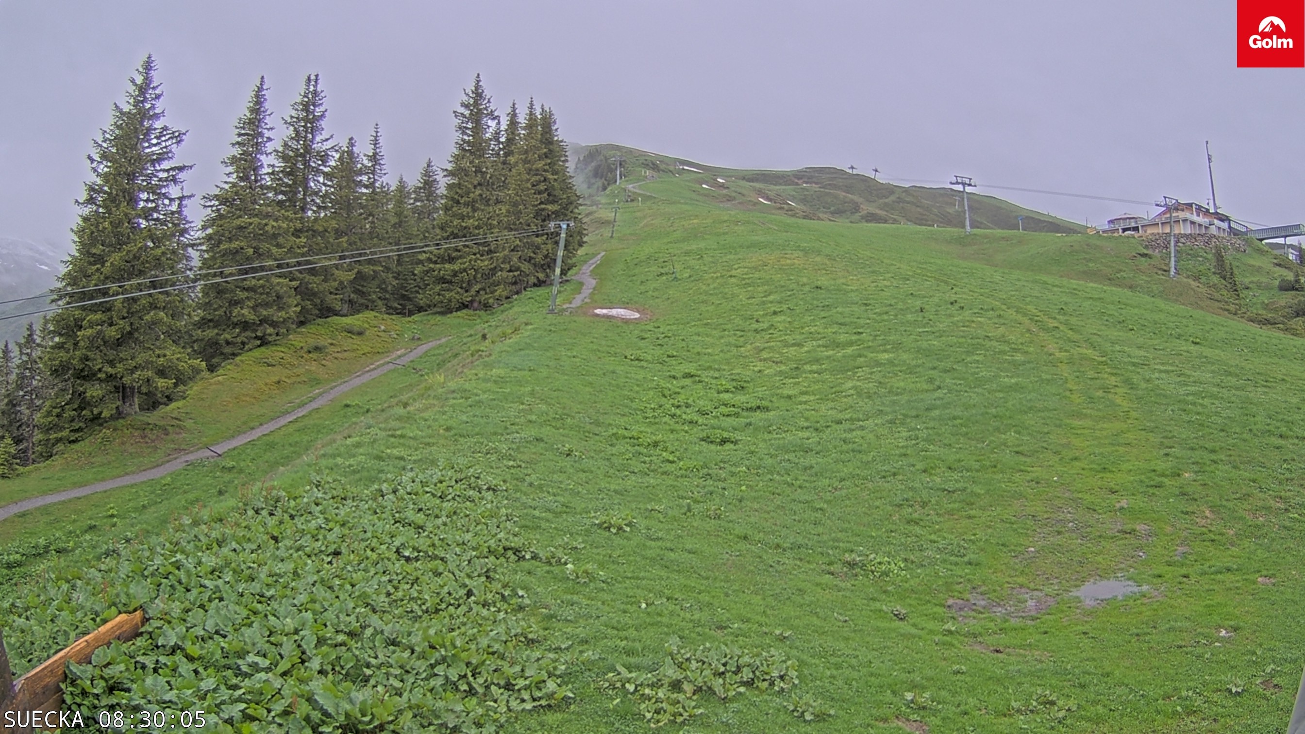 Archiv Foto Webcam Golm in Vorarlberg