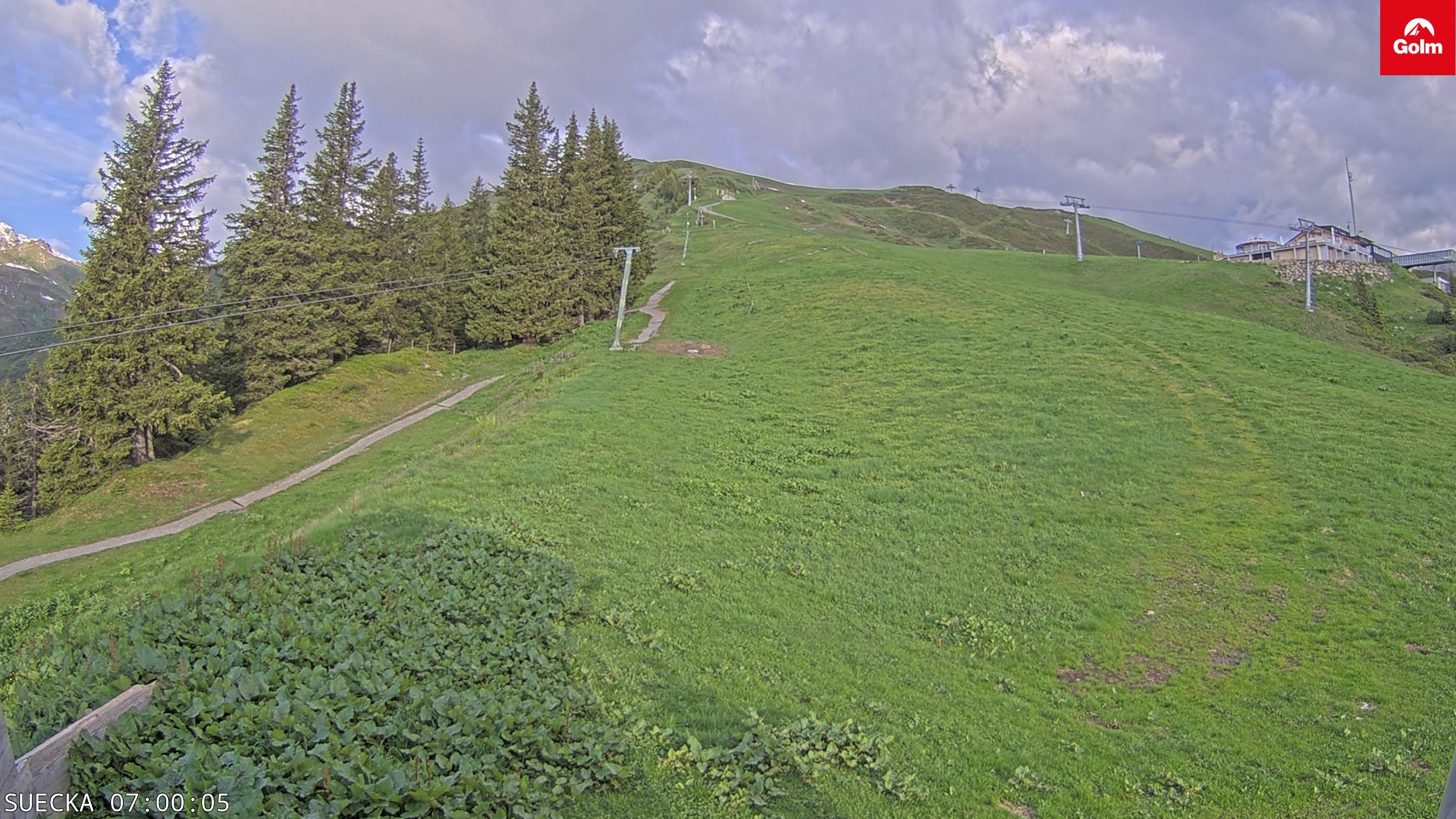 Archiv Foto Webcam Golm in Vorarlberg