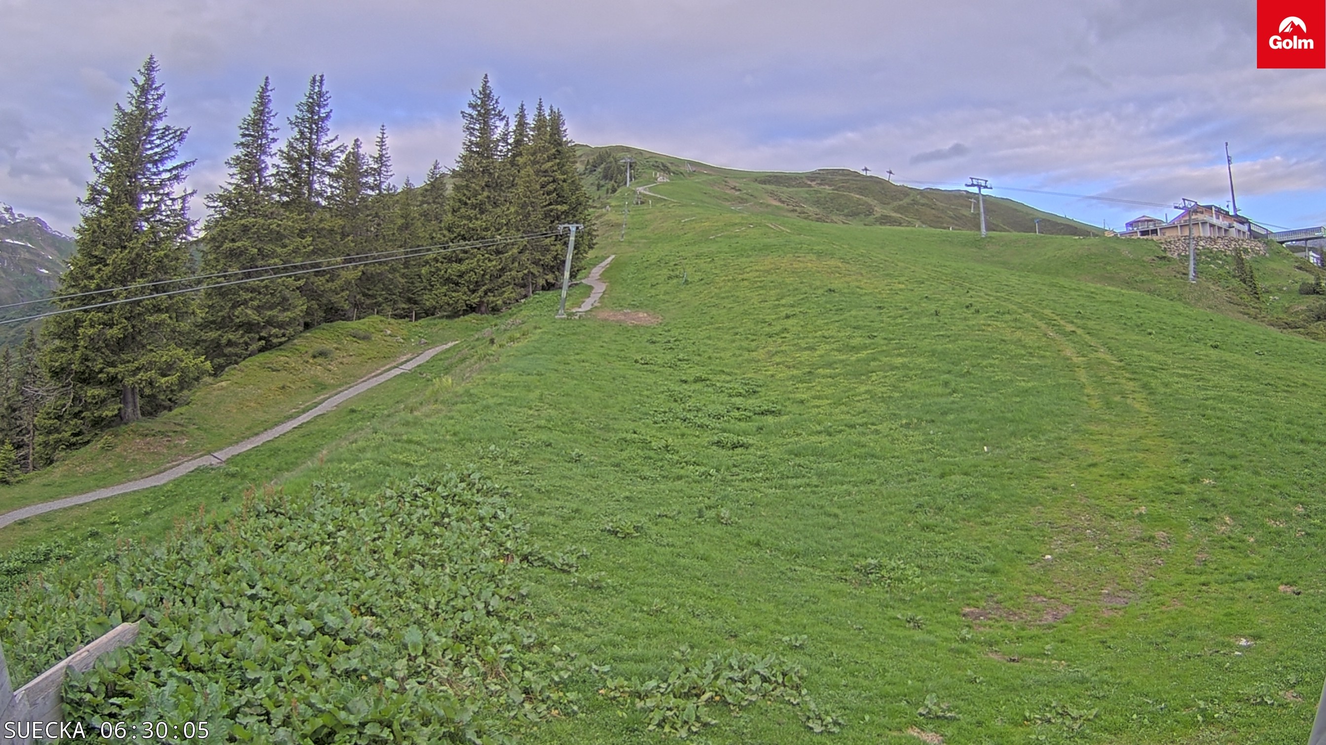 Archiv Foto Webcam Golm in Vorarlberg