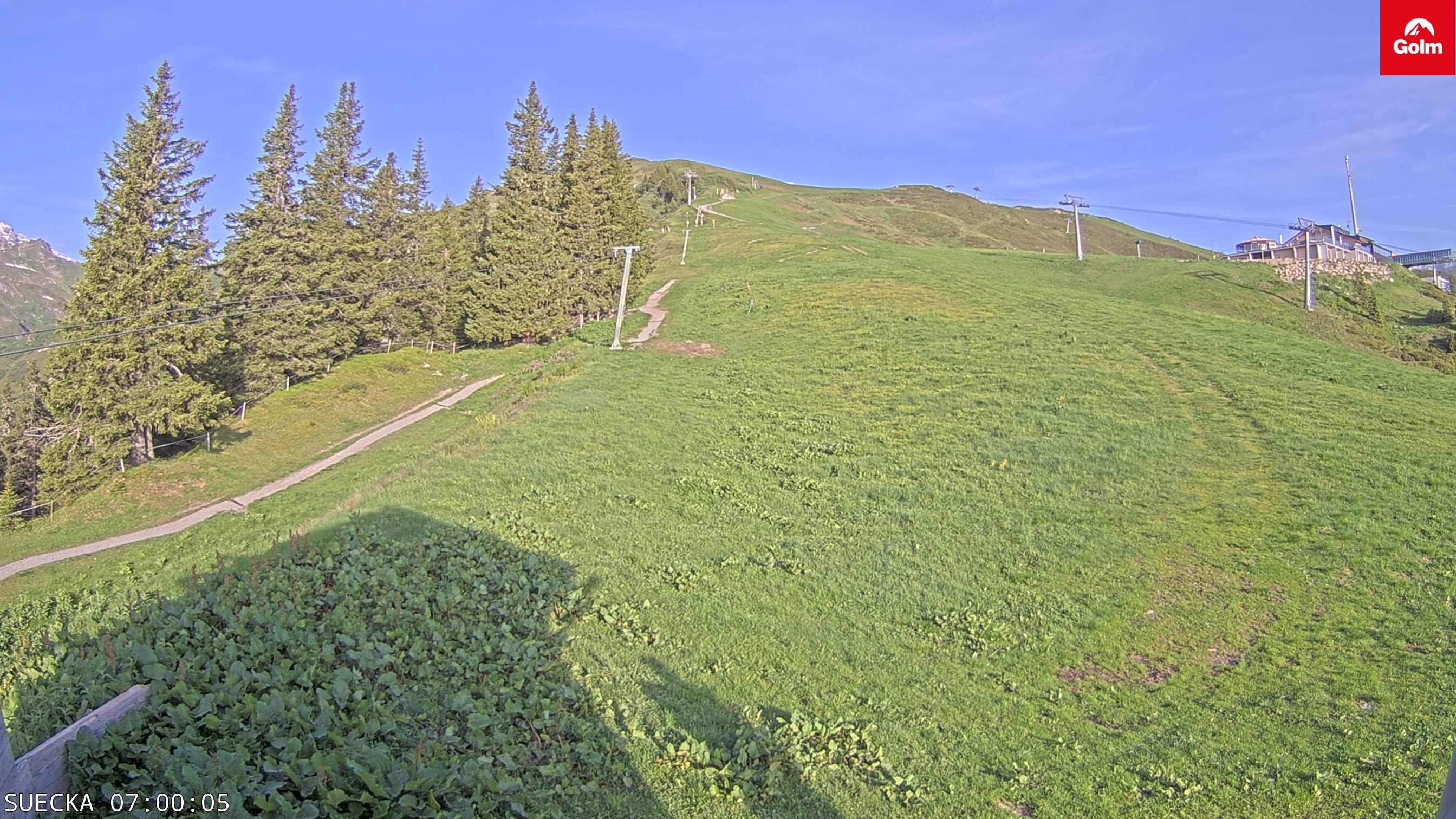 Archiv Foto Webcam Golm in Vorarlberg