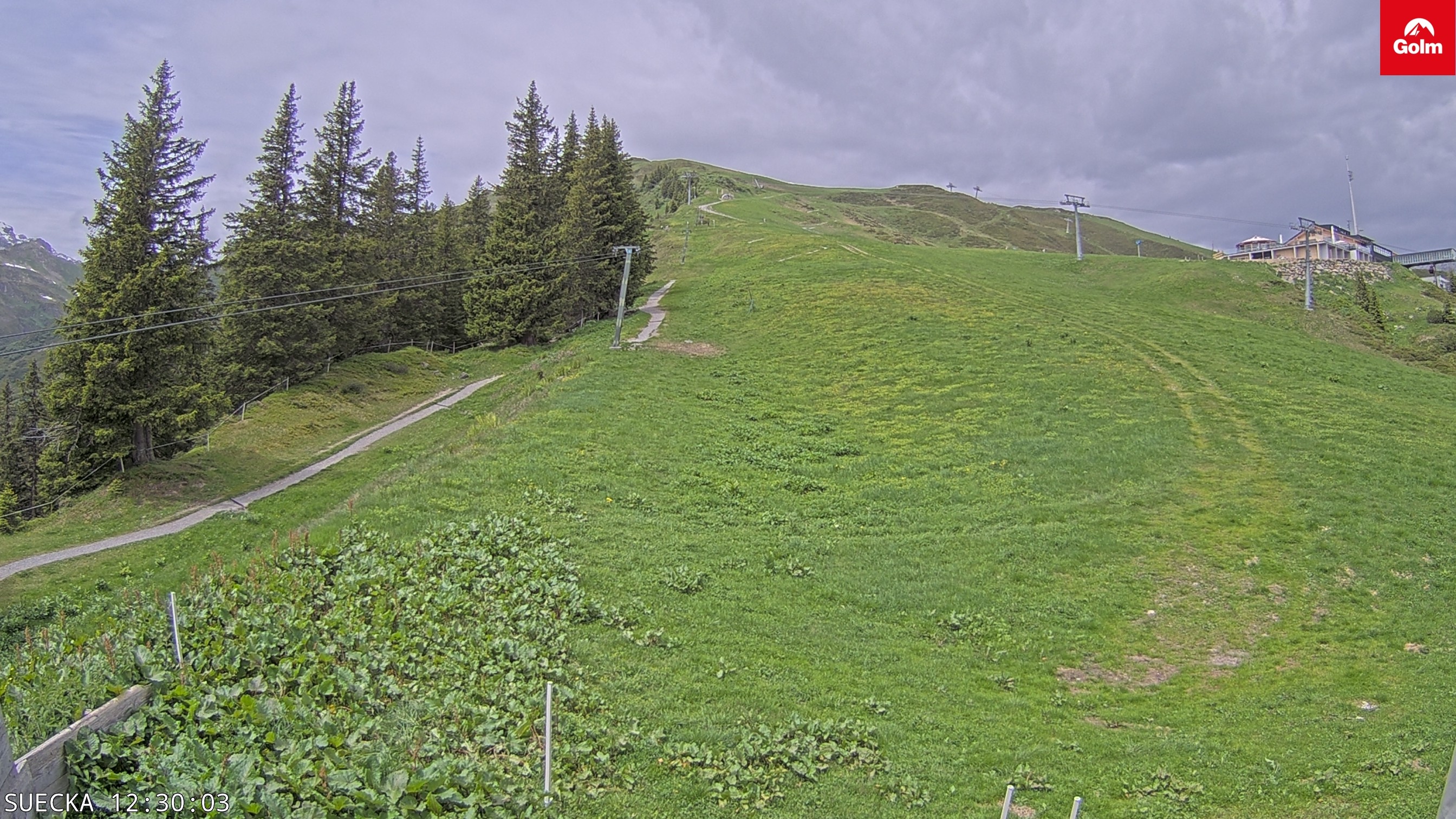 Archiv Foto Webcam Golm in Vorarlberg