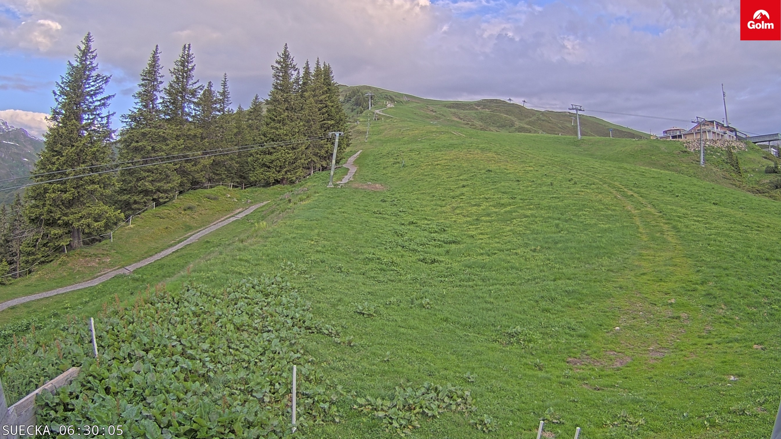 Archiv Foto Webcam Golm in Vorarlberg