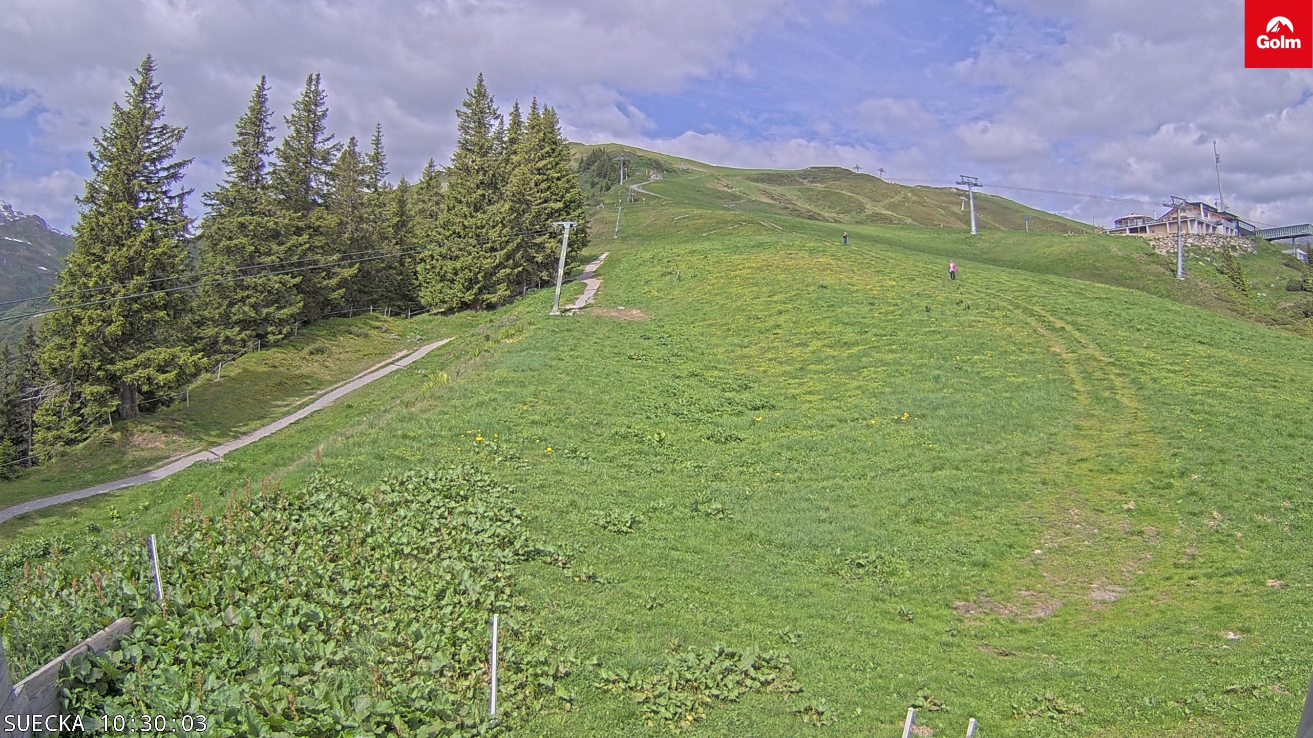 Archiv Foto Webcam Golm in Vorarlberg