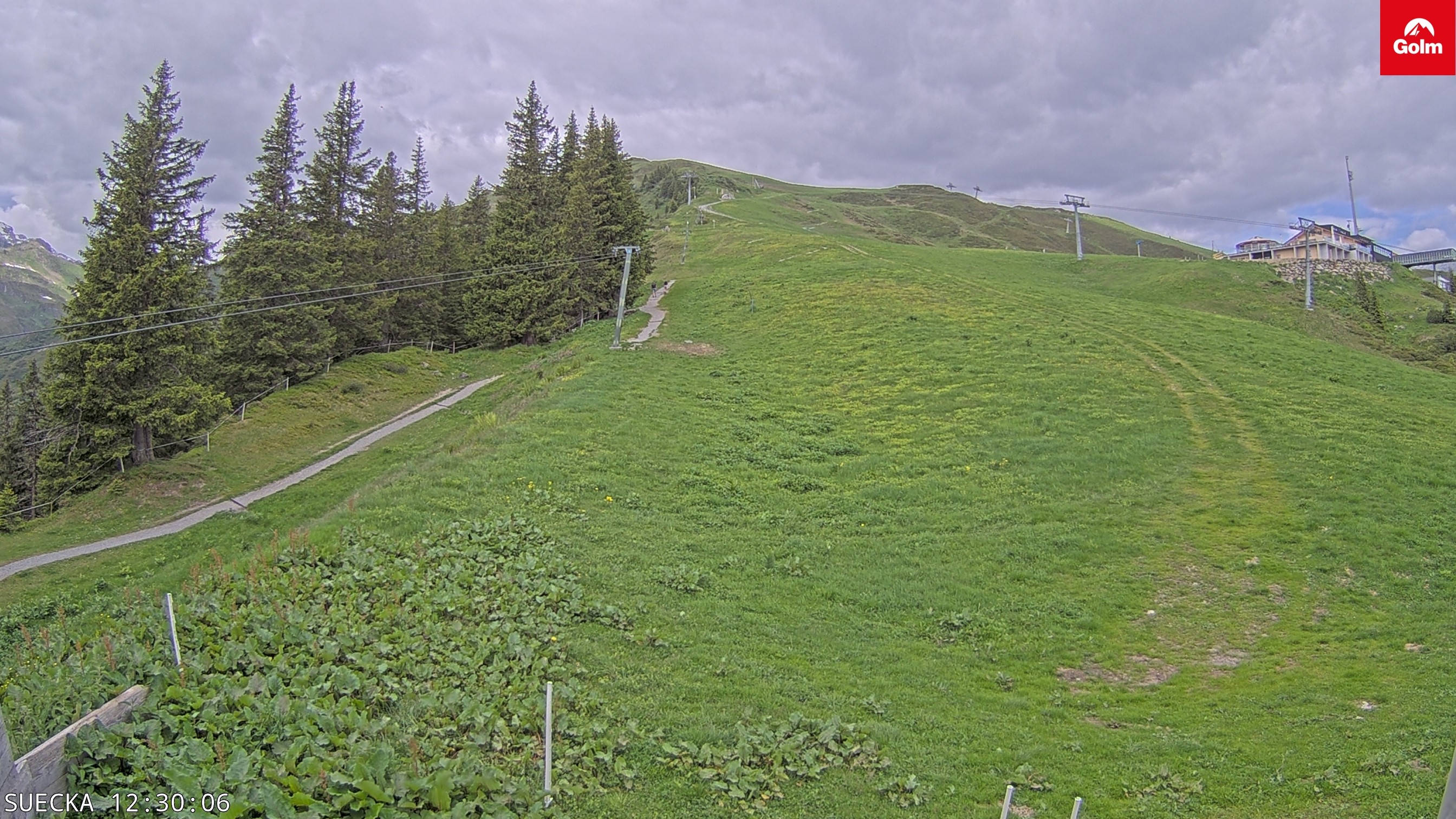 Archiv Foto Webcam Golm in Vorarlberg