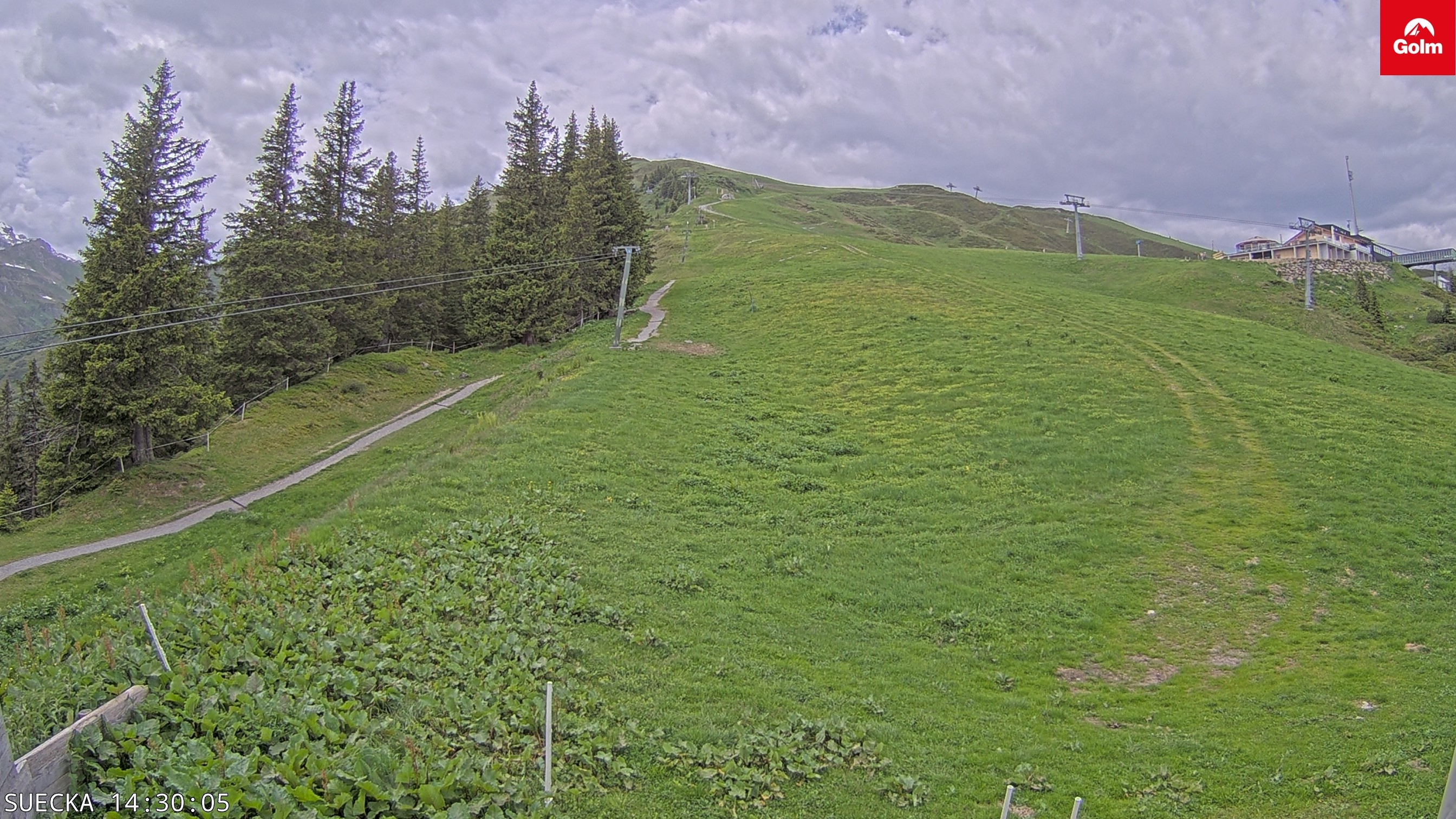Archiv Foto Webcam Golm in Vorarlberg