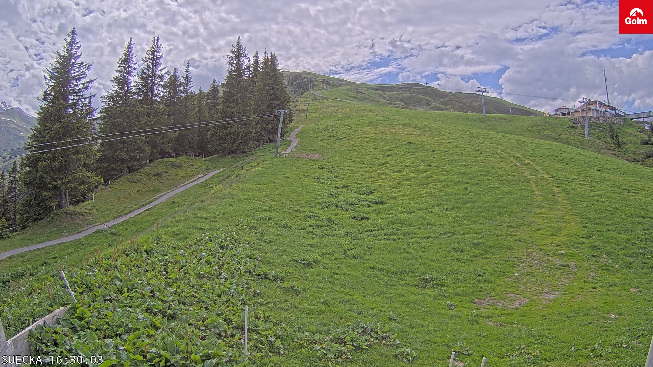 Archiv Foto Webcam Golm in Vorarlberg