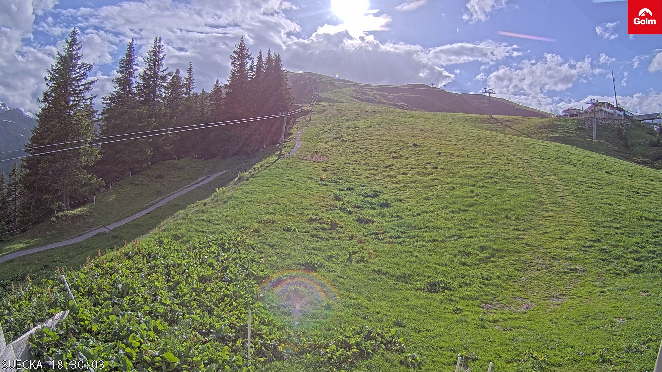 Archiv Foto Webcam Golm in Vorarlberg