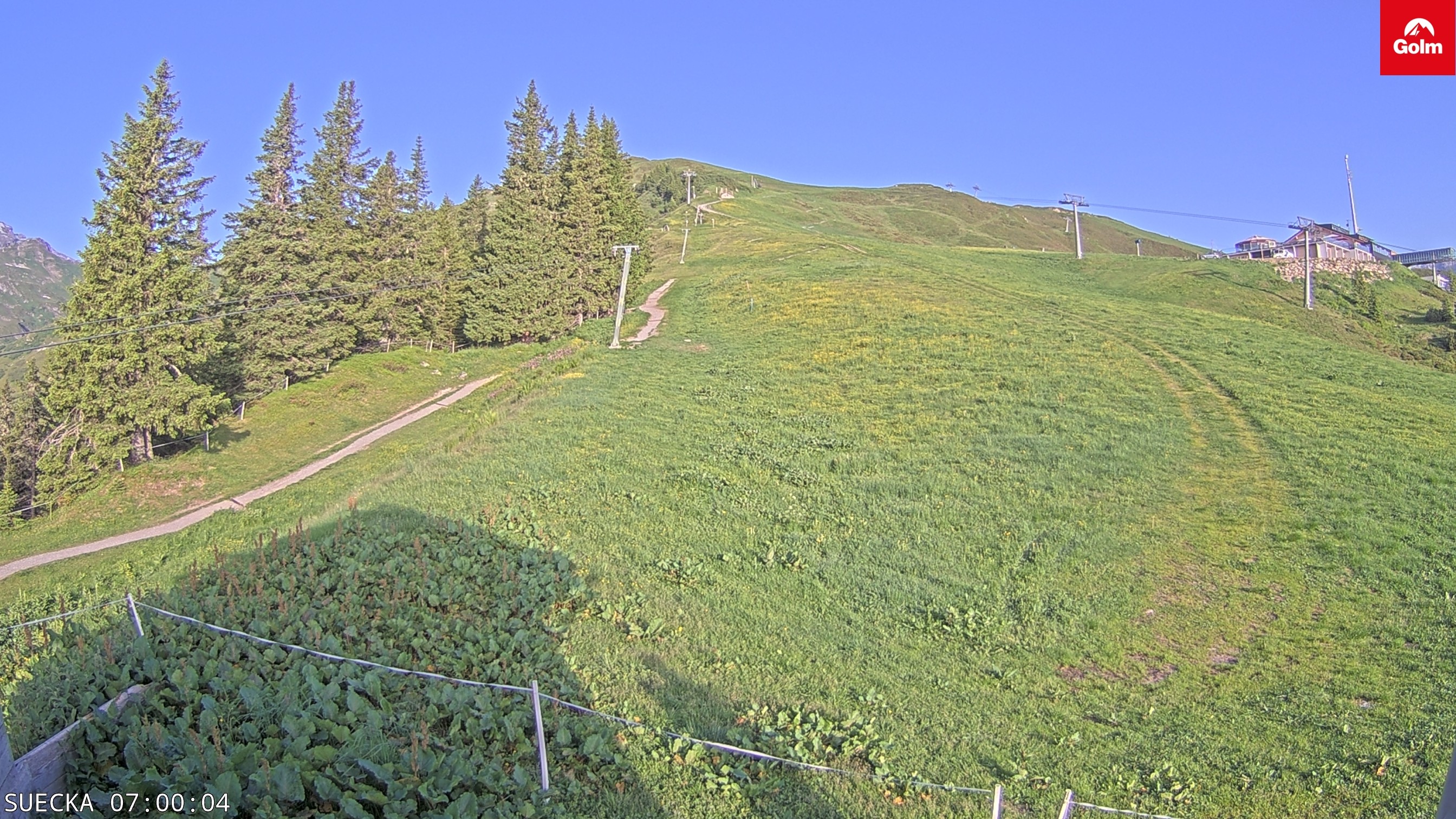 Archiv Foto Webcam Golm in Vorarlberg