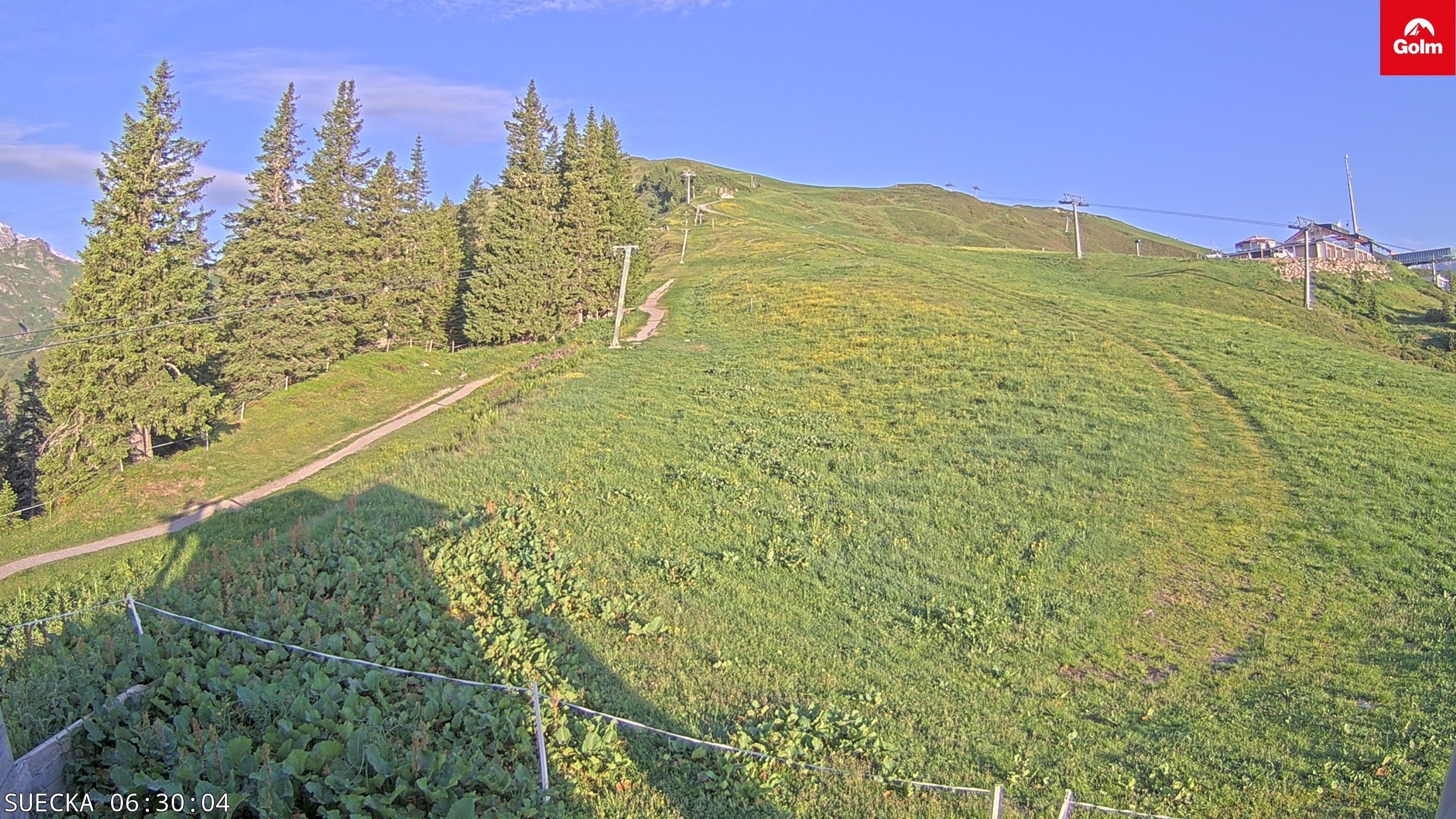 Archiv Foto Webcam Golm in Vorarlberg