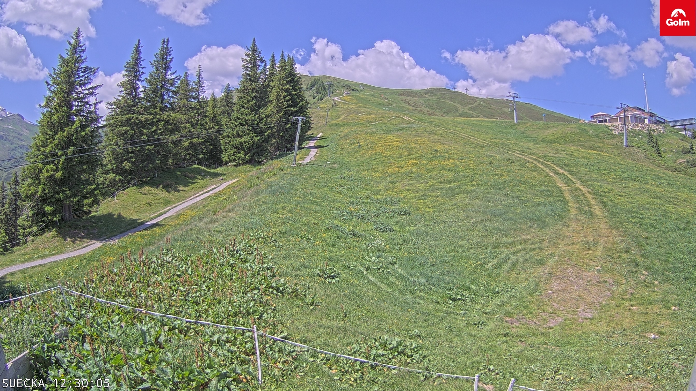 Archiv Foto Webcam Golm in Vorarlberg