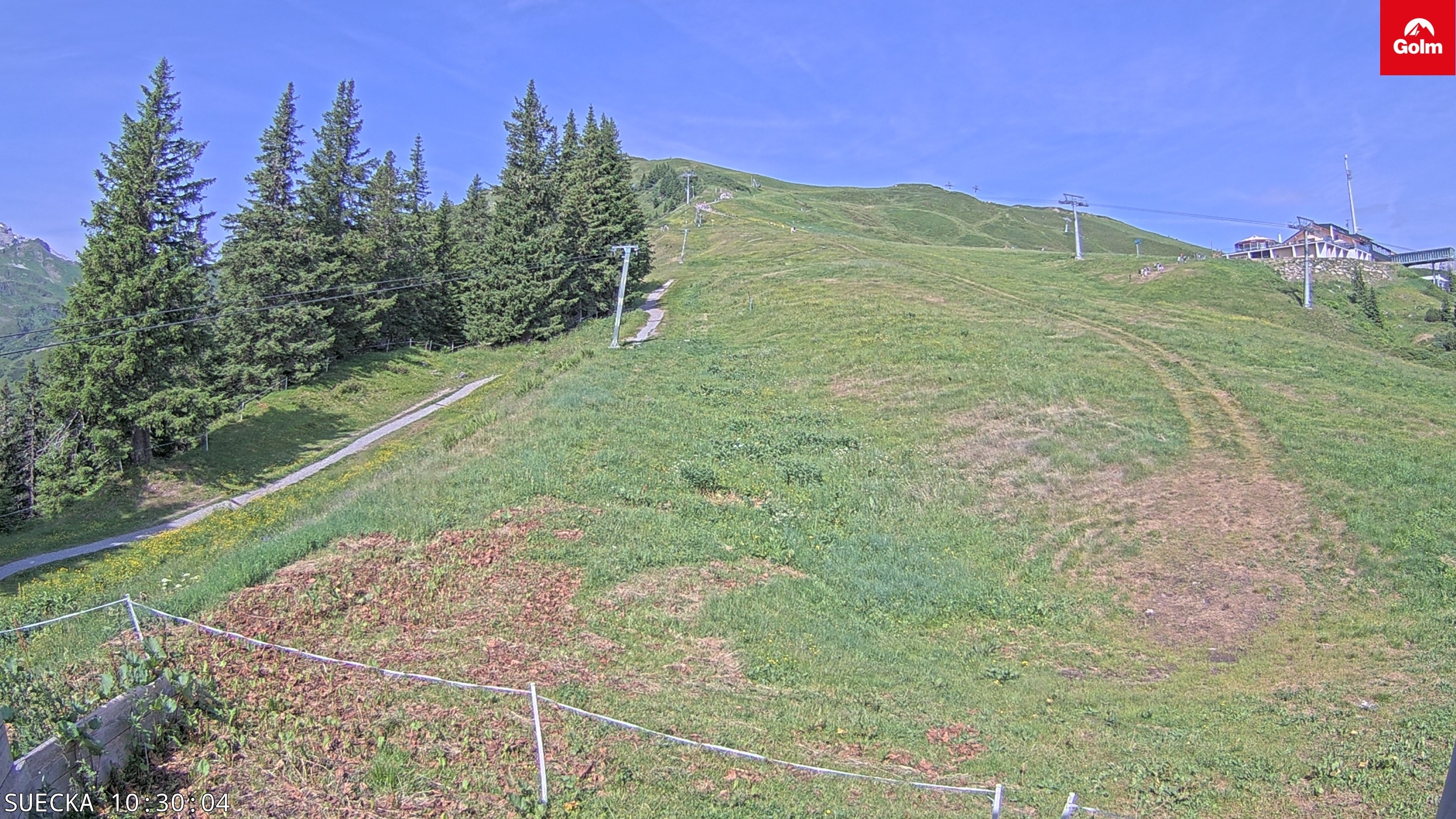 Archiv Foto Webcam Golm in Vorarlberg