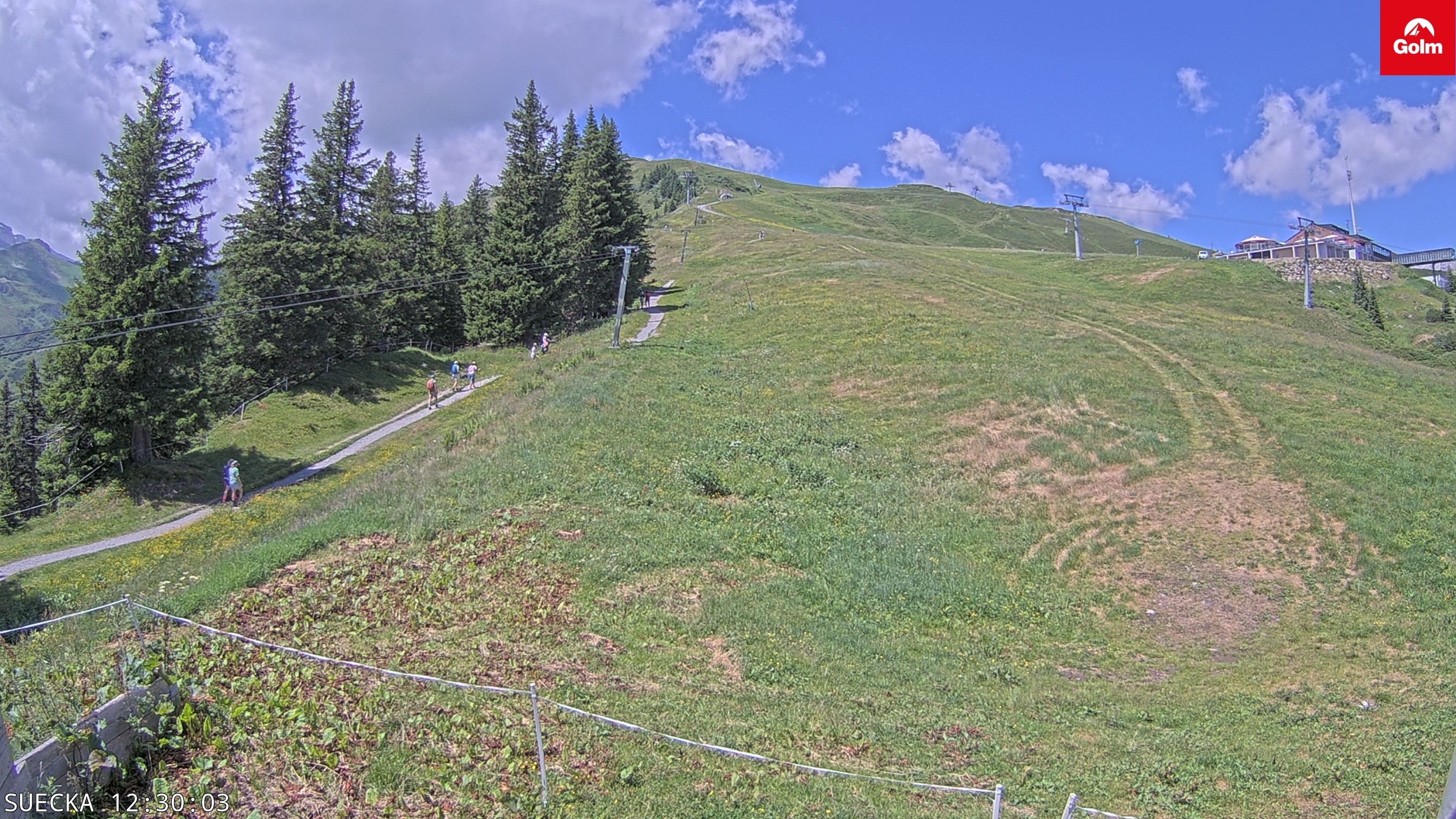 Archiv Foto Webcam Golm in Vorarlberg