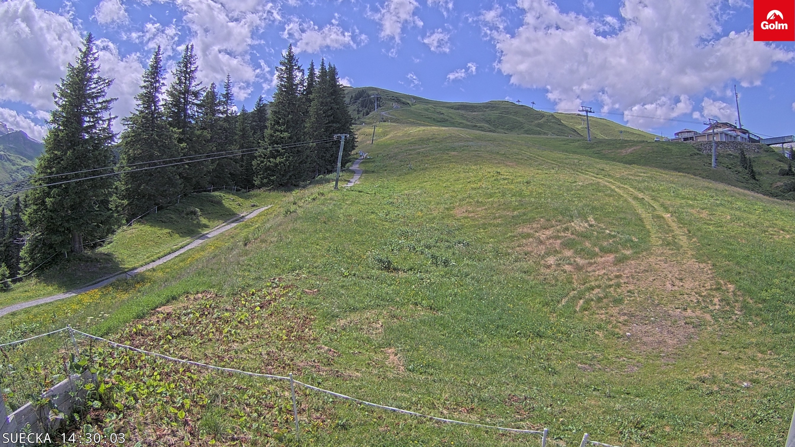 Archiv Foto Webcam Golm in Vorarlberg