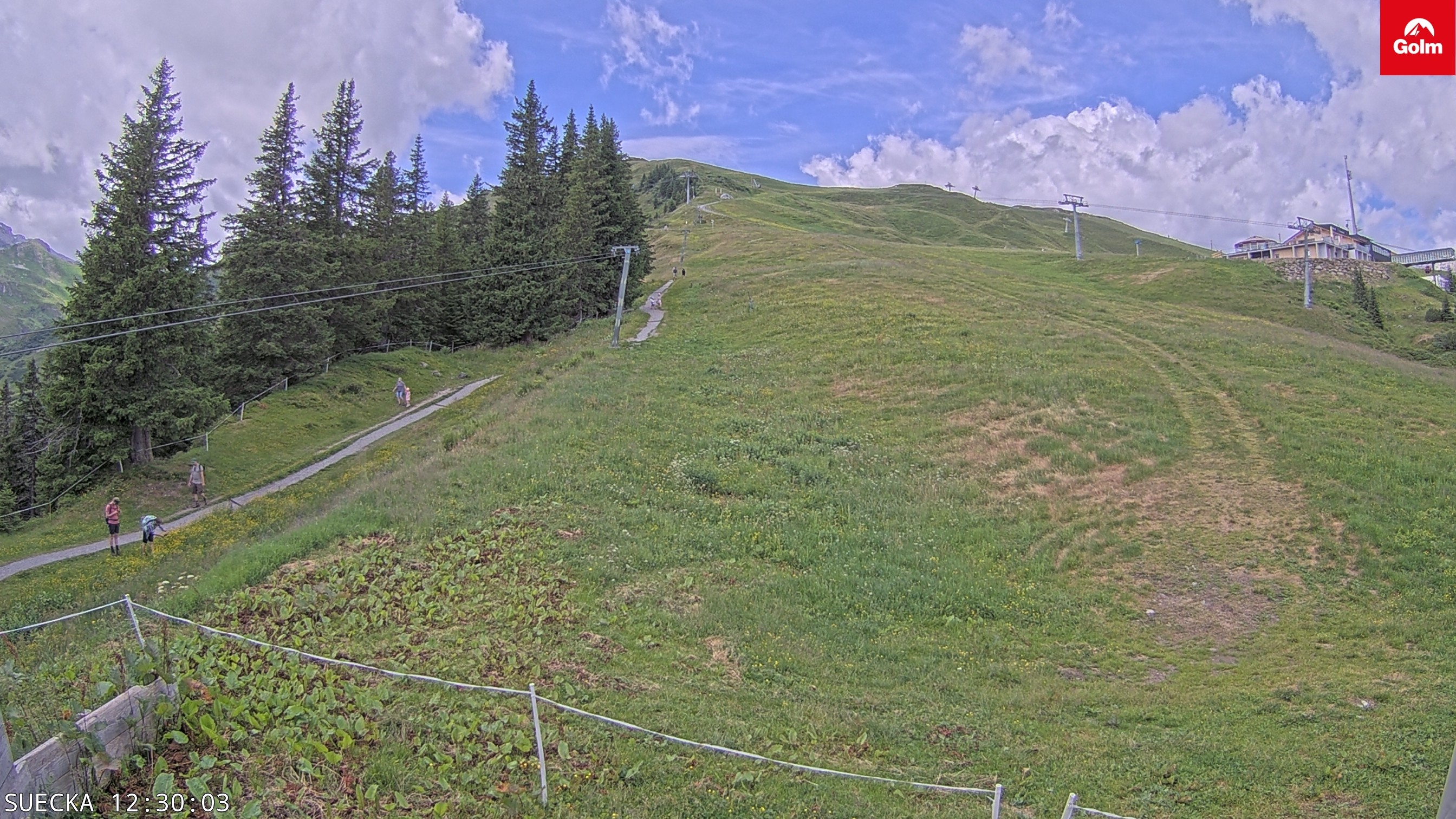 Archiv Foto Webcam Golm in Vorarlberg