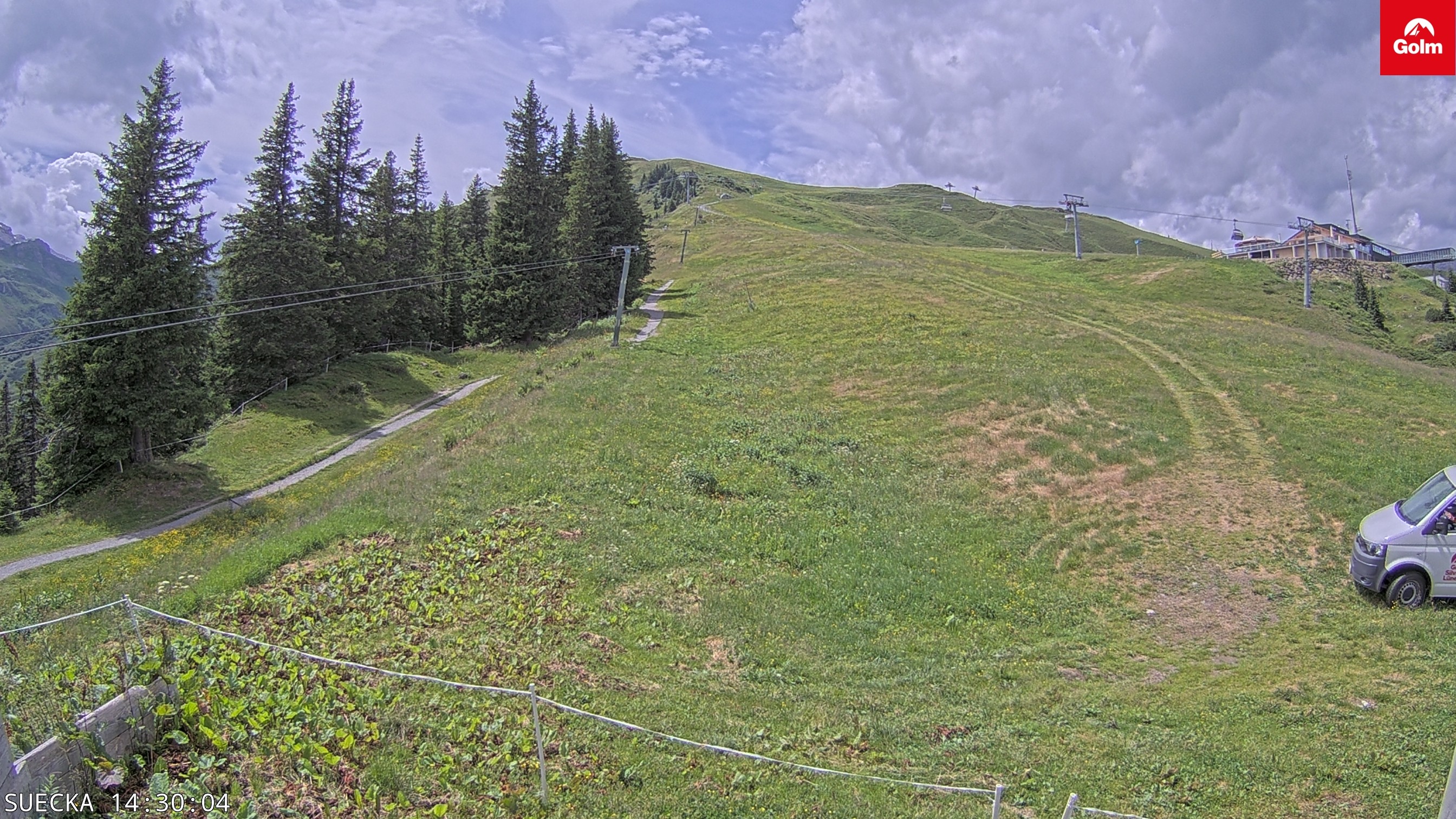 Archiv Foto Webcam Golm in Vorarlberg