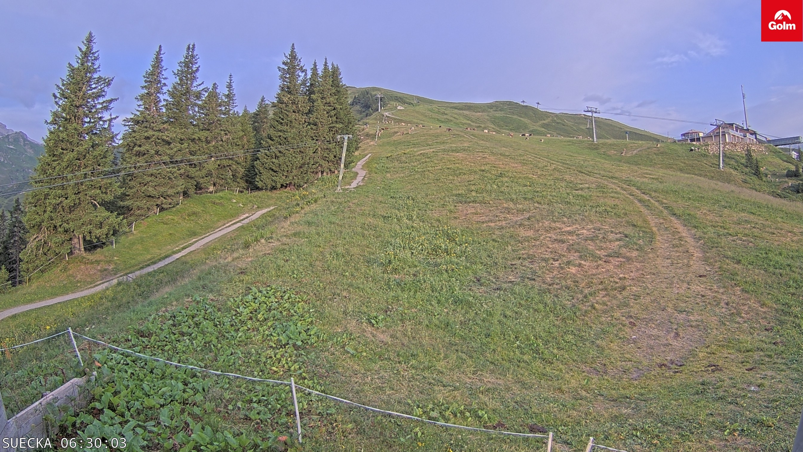 Archiv Foto Webcam Golm in Vorarlberg