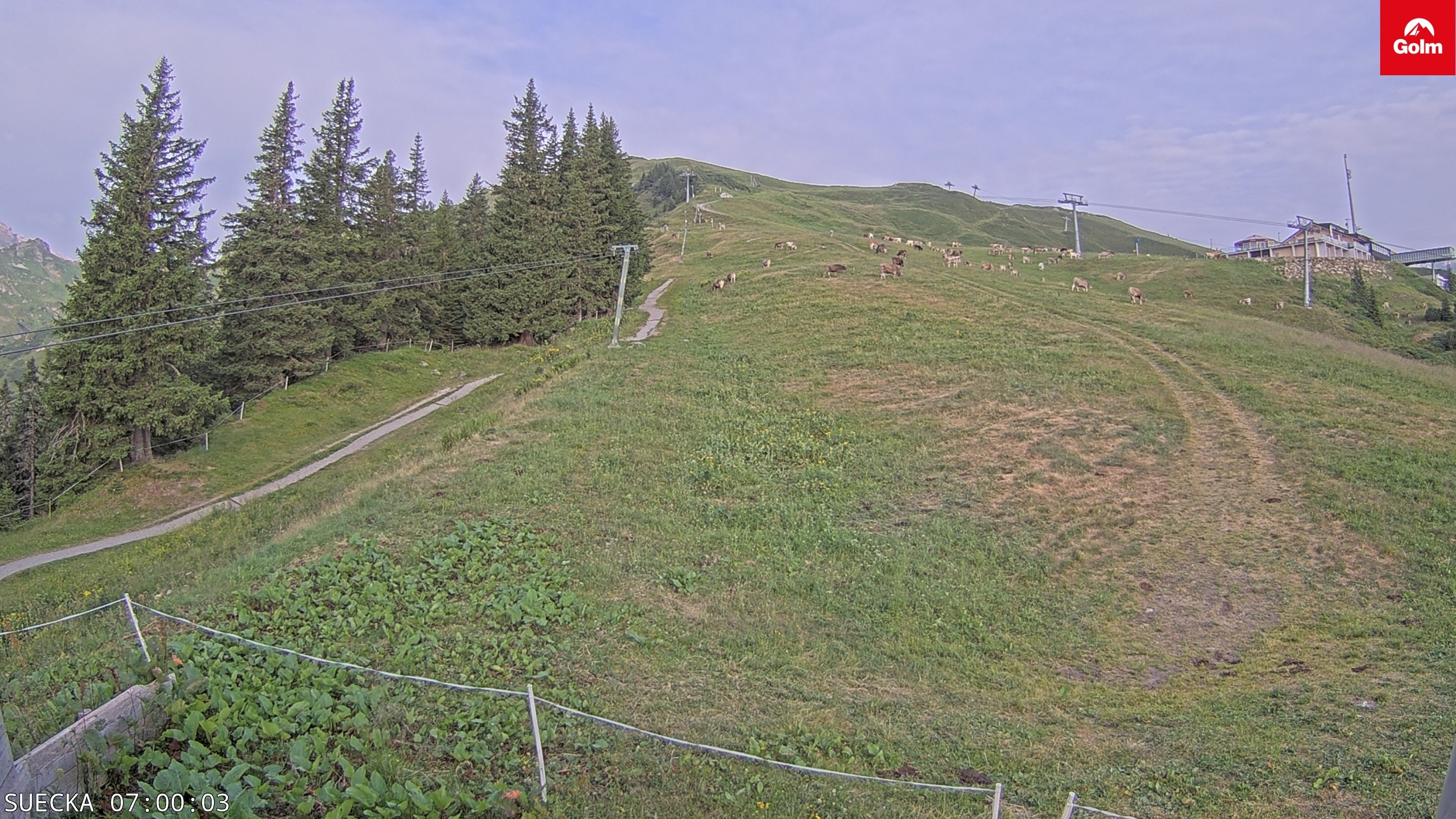 Archiv Foto Webcam Golm in Vorarlberg