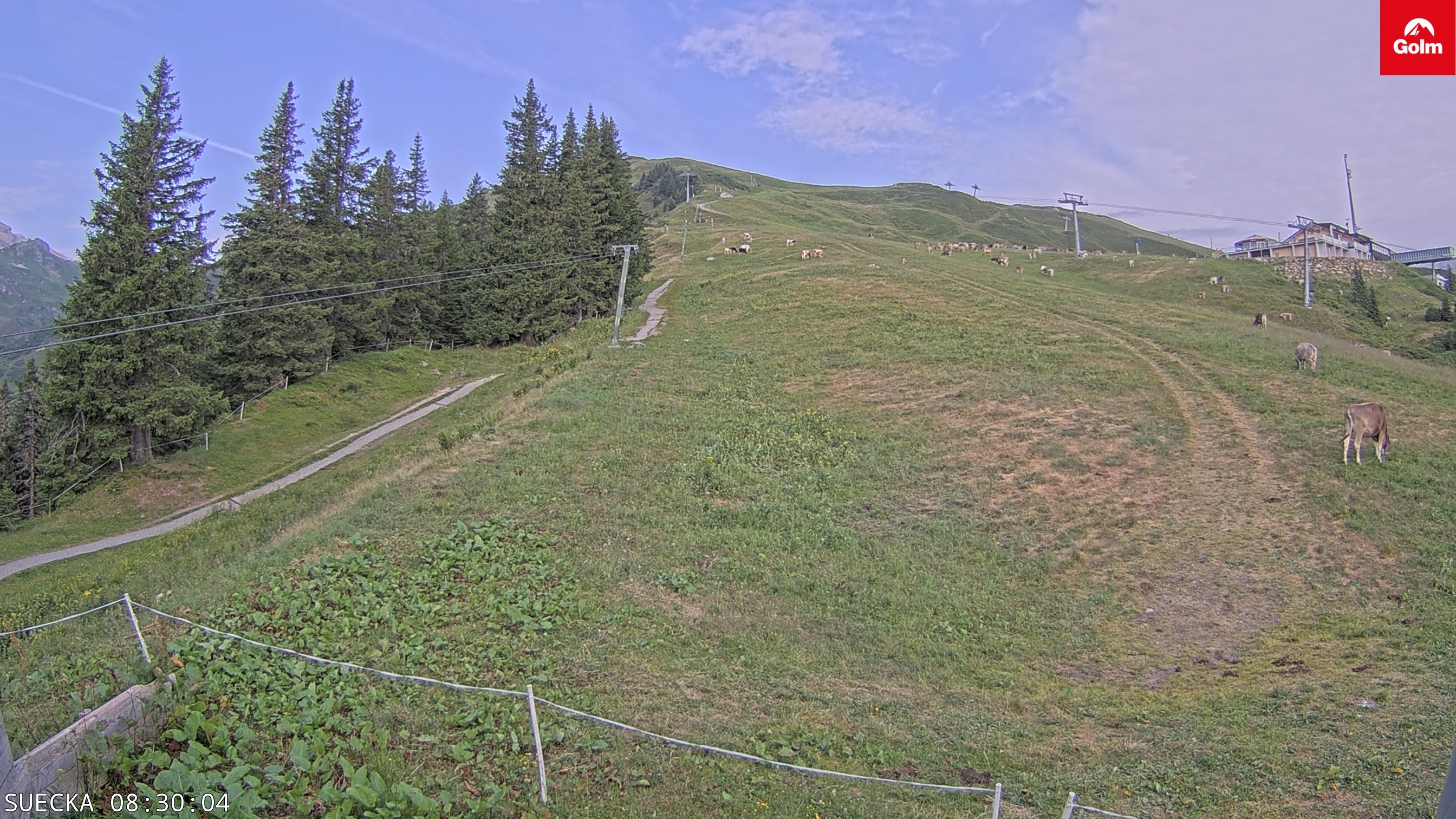 Archiv Foto Webcam Golm in Vorarlberg