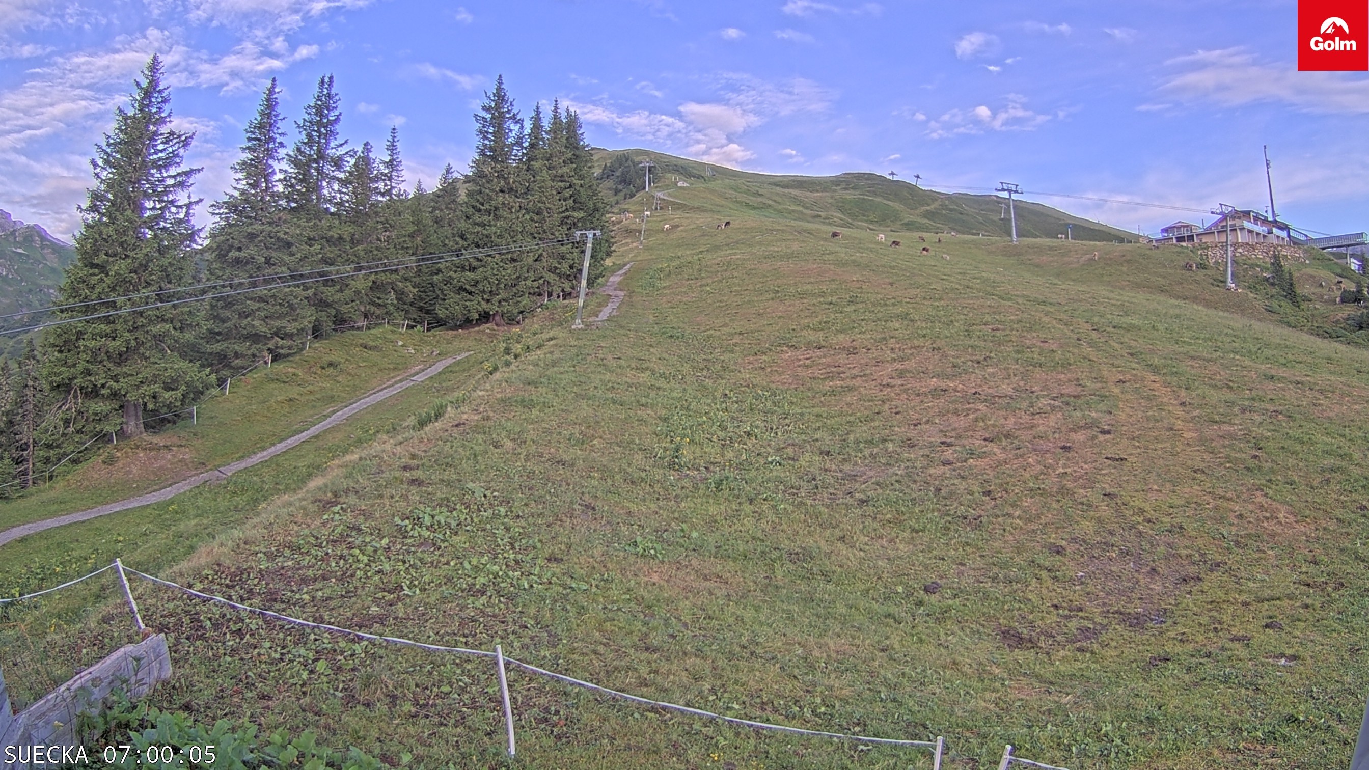 Archiv Foto Webcam Golm in Vorarlberg
