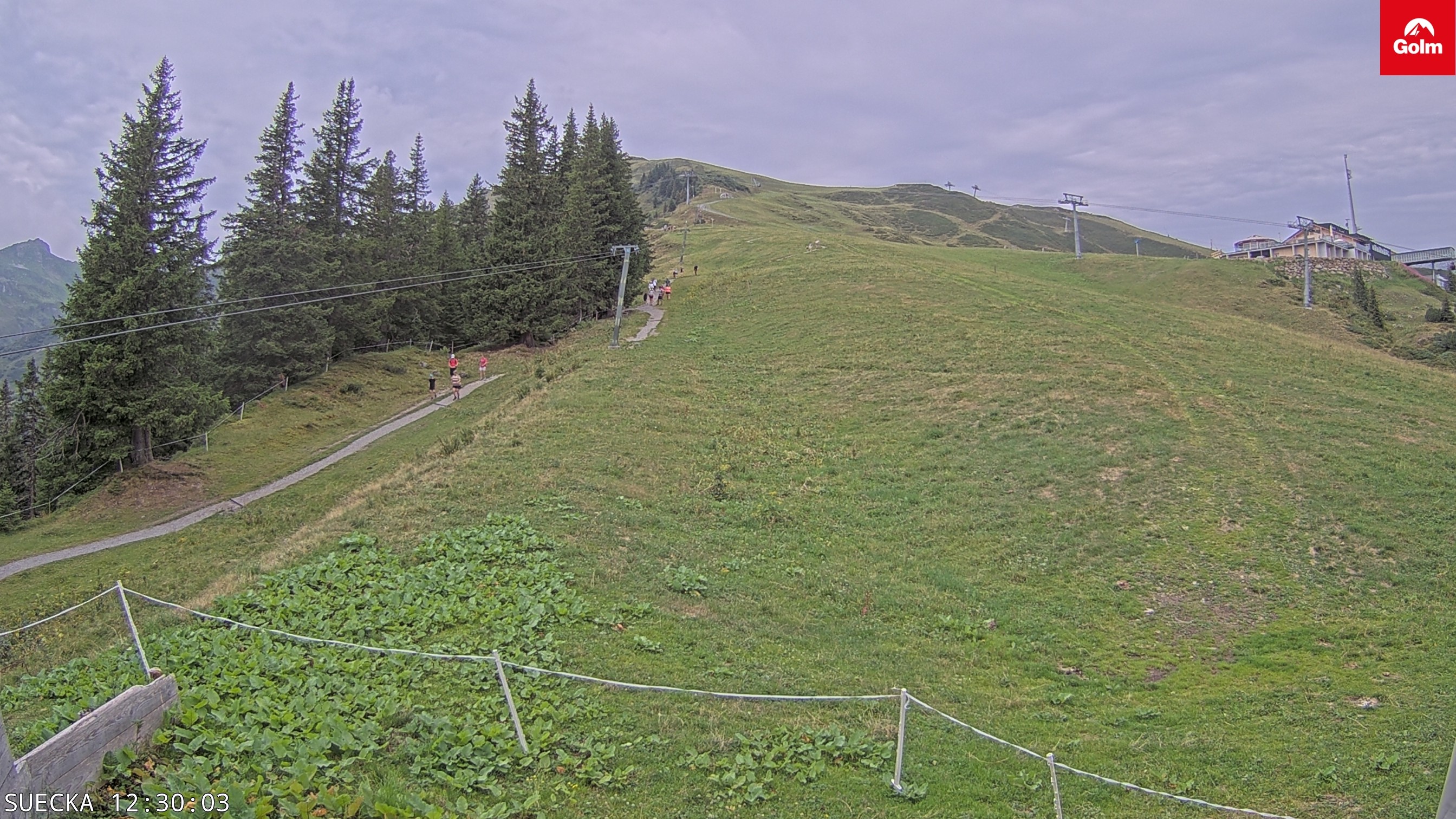 Archiv Foto Webcam Golm in Vorarlberg