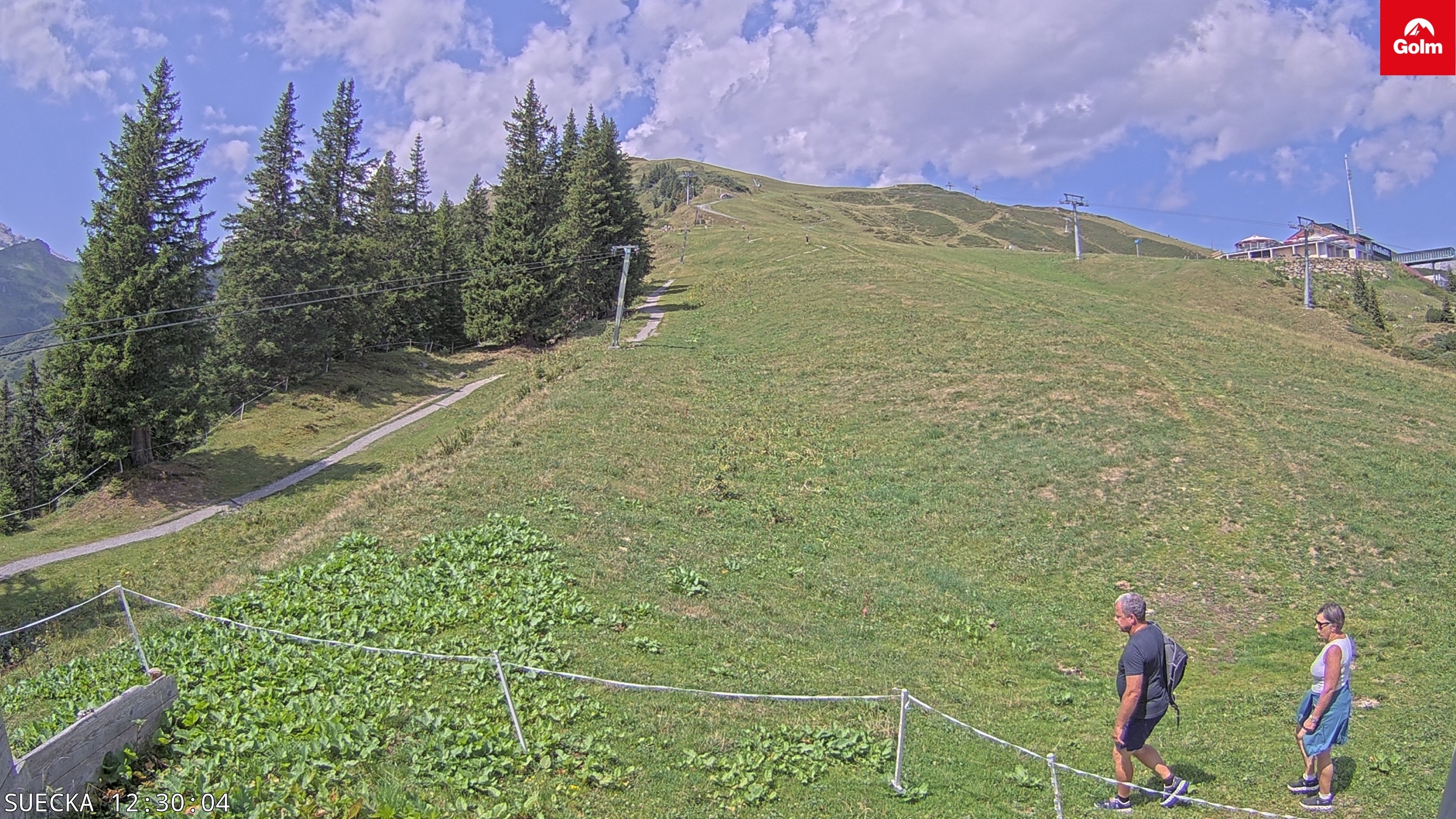 Archiv Foto Webcam Golm in Vorarlberg