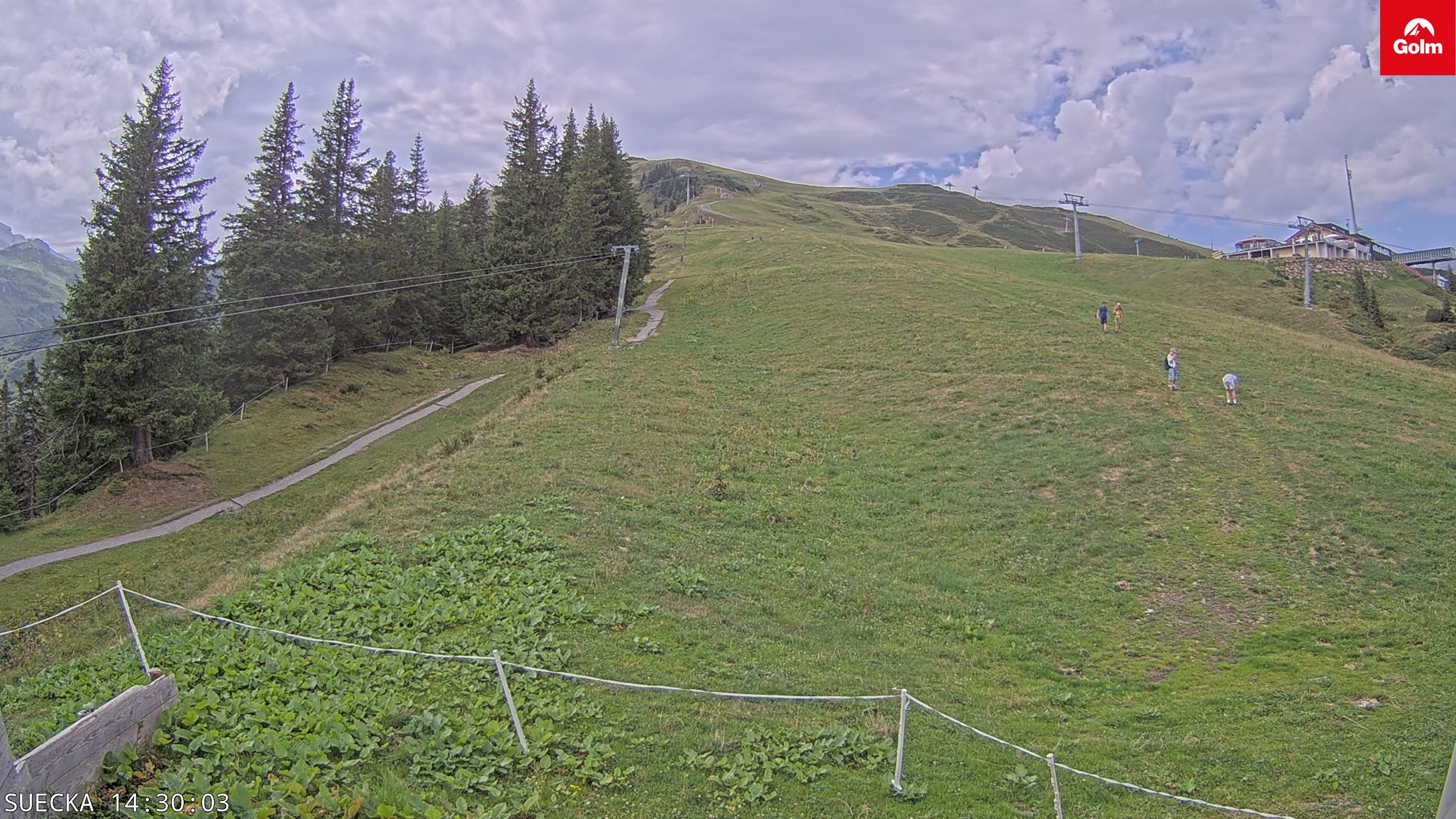 Archiv Foto Webcam Golm in Vorarlberg