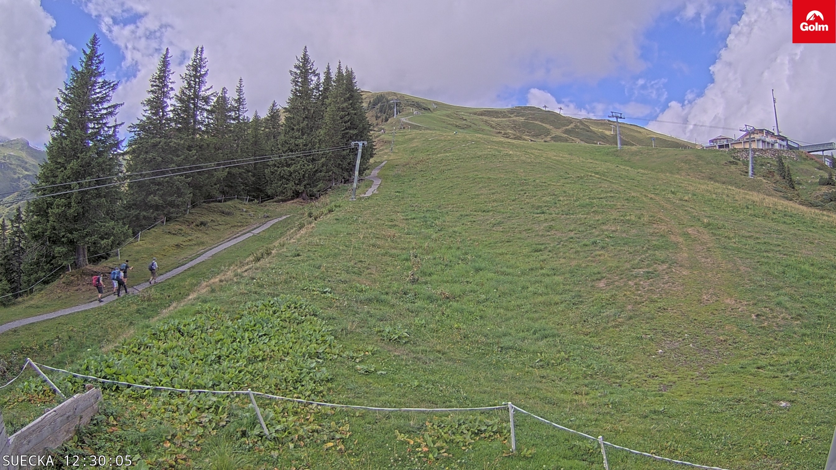 Archiv Foto Webcam Golm in Vorarlberg