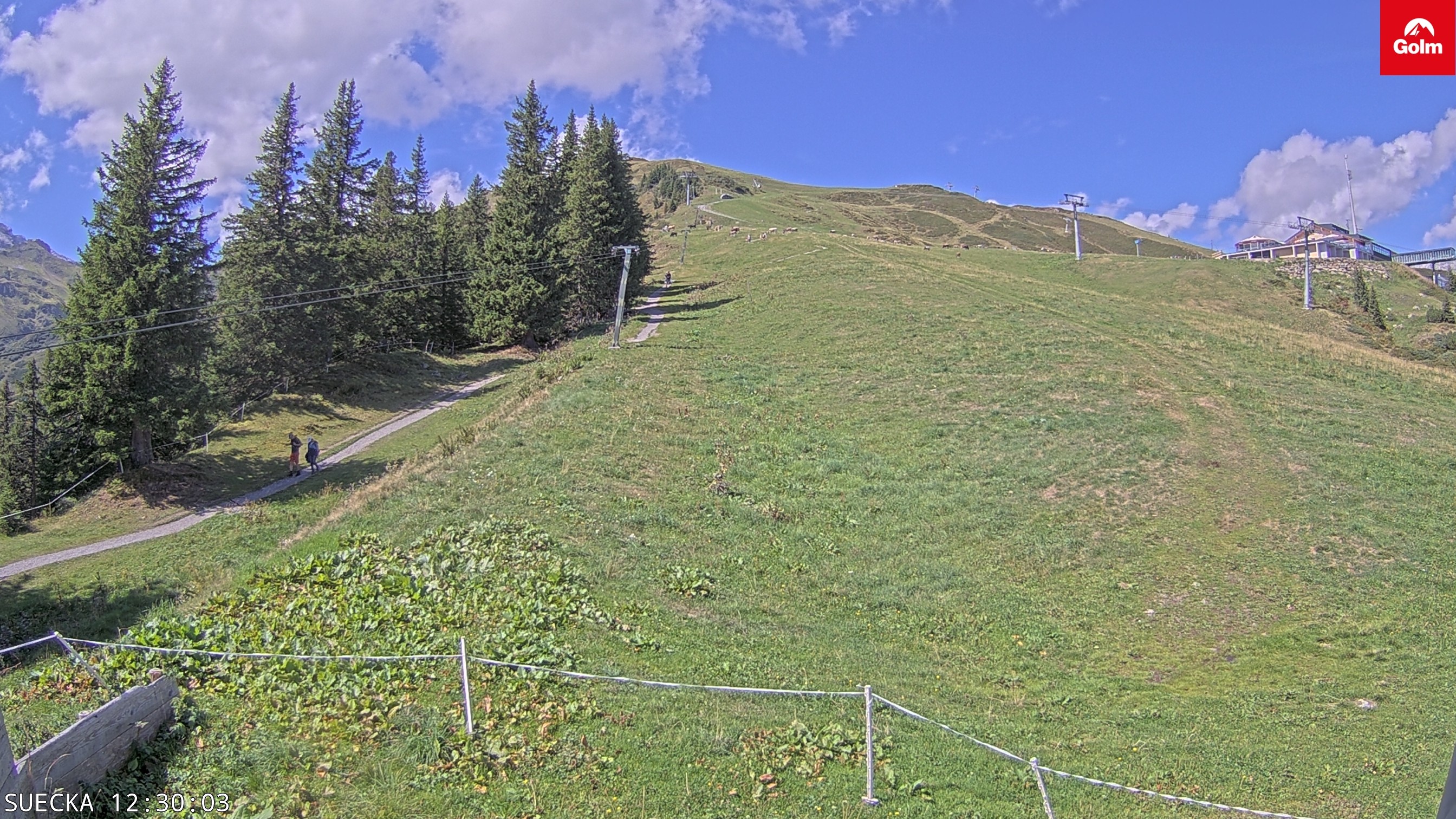 Archiv Foto Webcam Golm in Vorarlberg