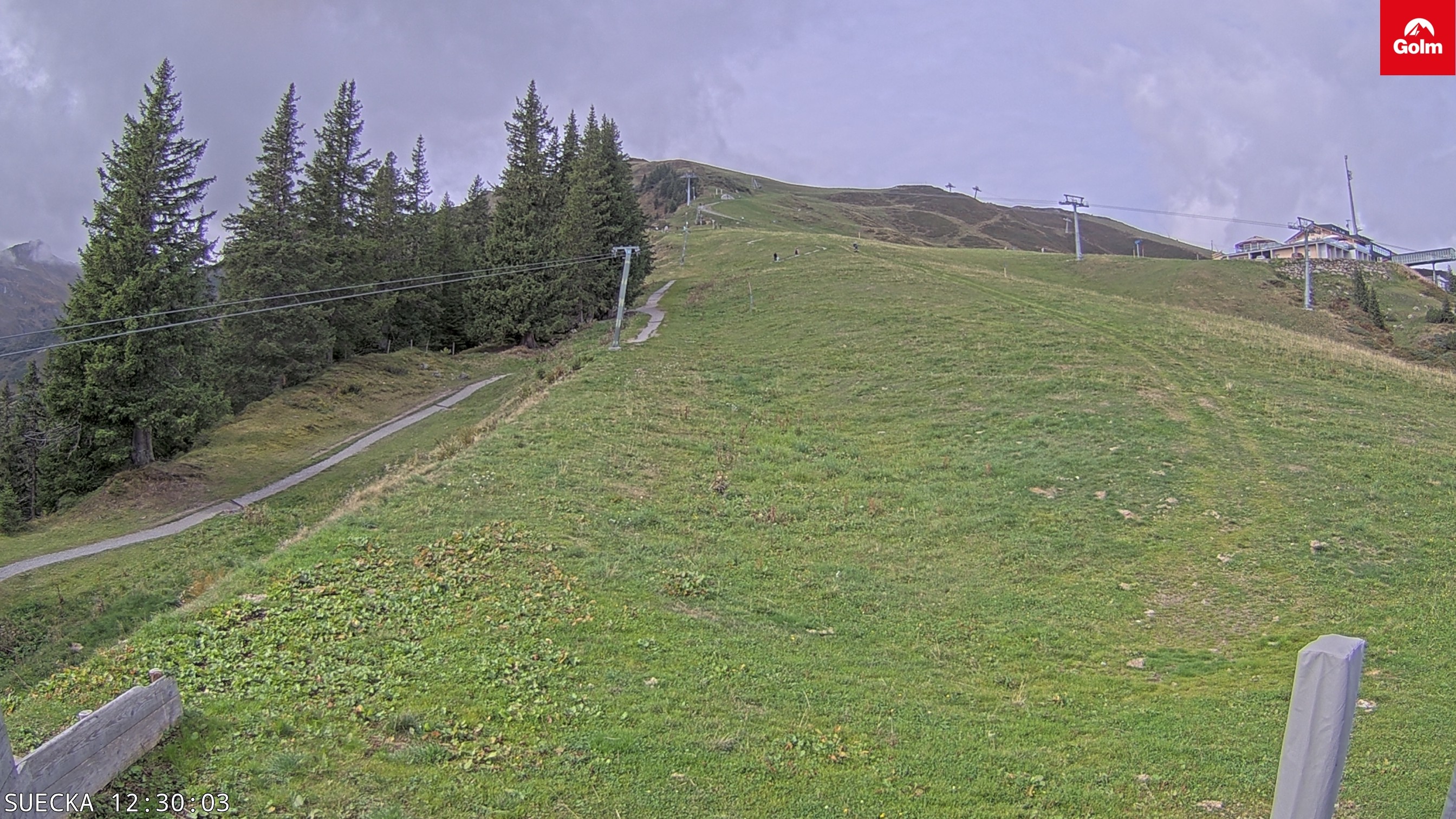 Archiv Foto Webcam Golm in Vorarlberg