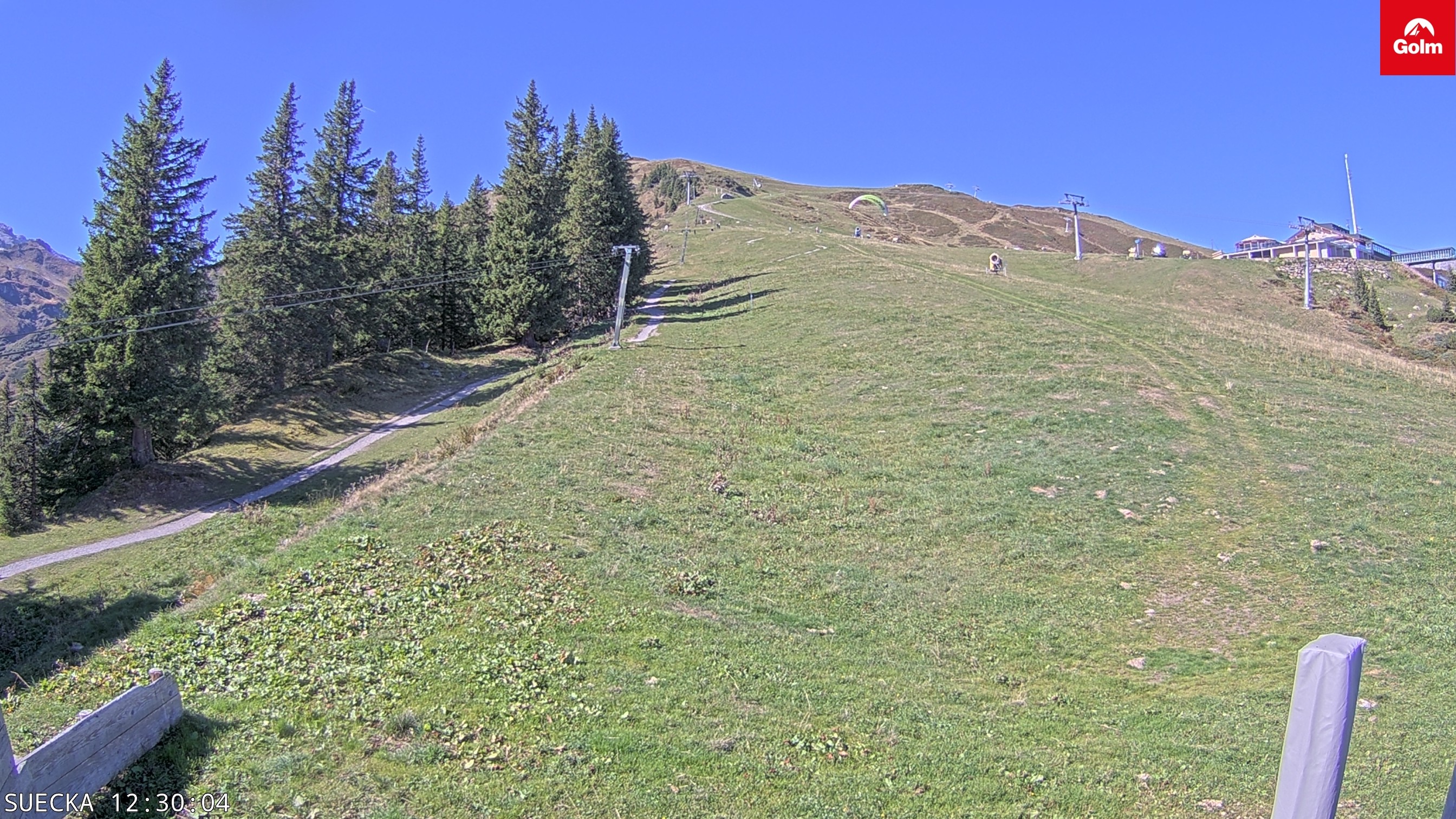 Archiv Foto Webcam Golm in Vorarlberg