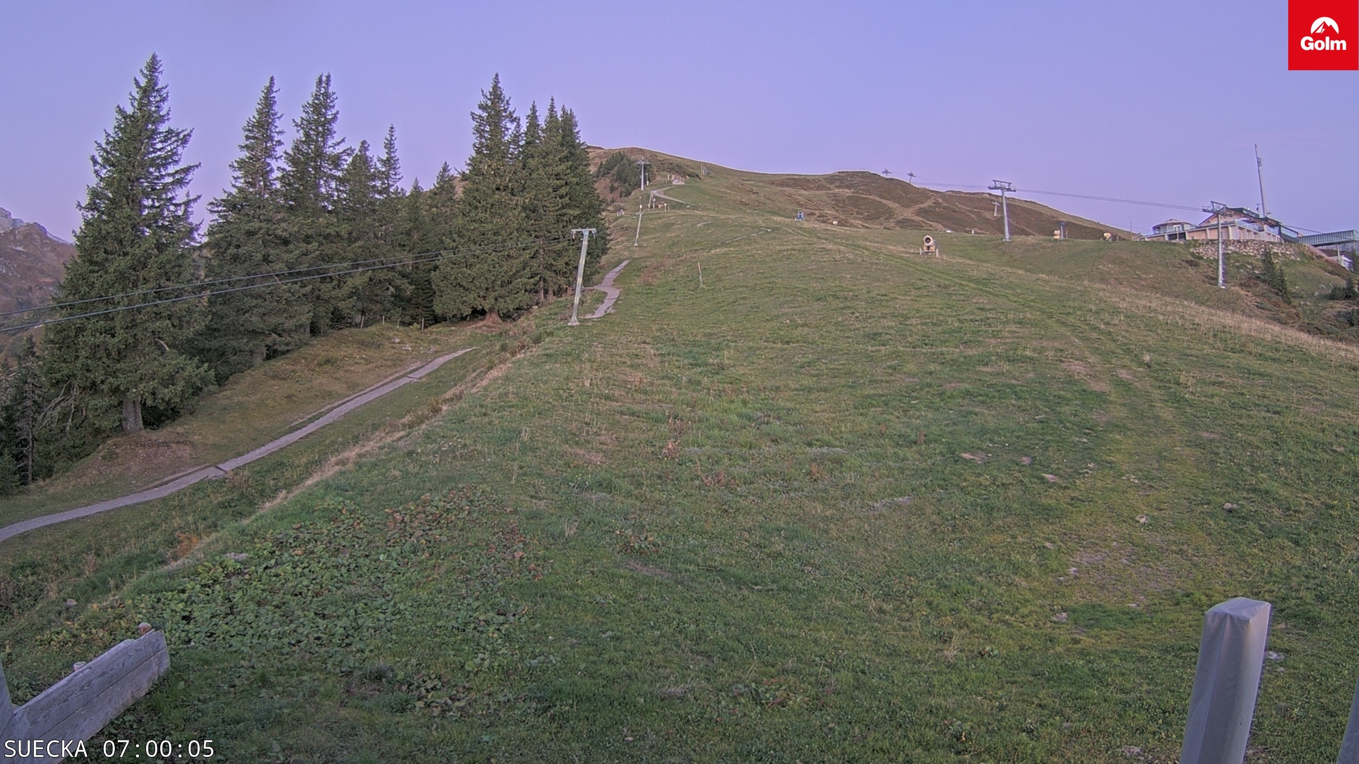Archiv Foto Webcam Golm in Vorarlberg
