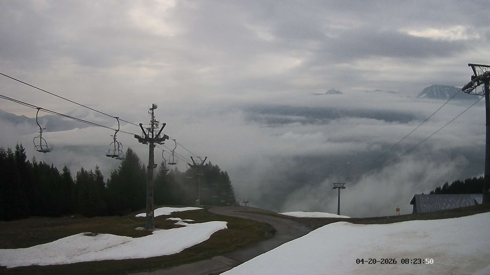 Archived image Webcam Hörnerbahn Bolsterlang