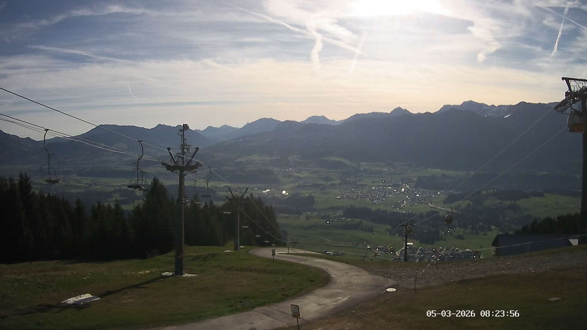 Archived image Webcam Hörnerbahn Bolsterlang